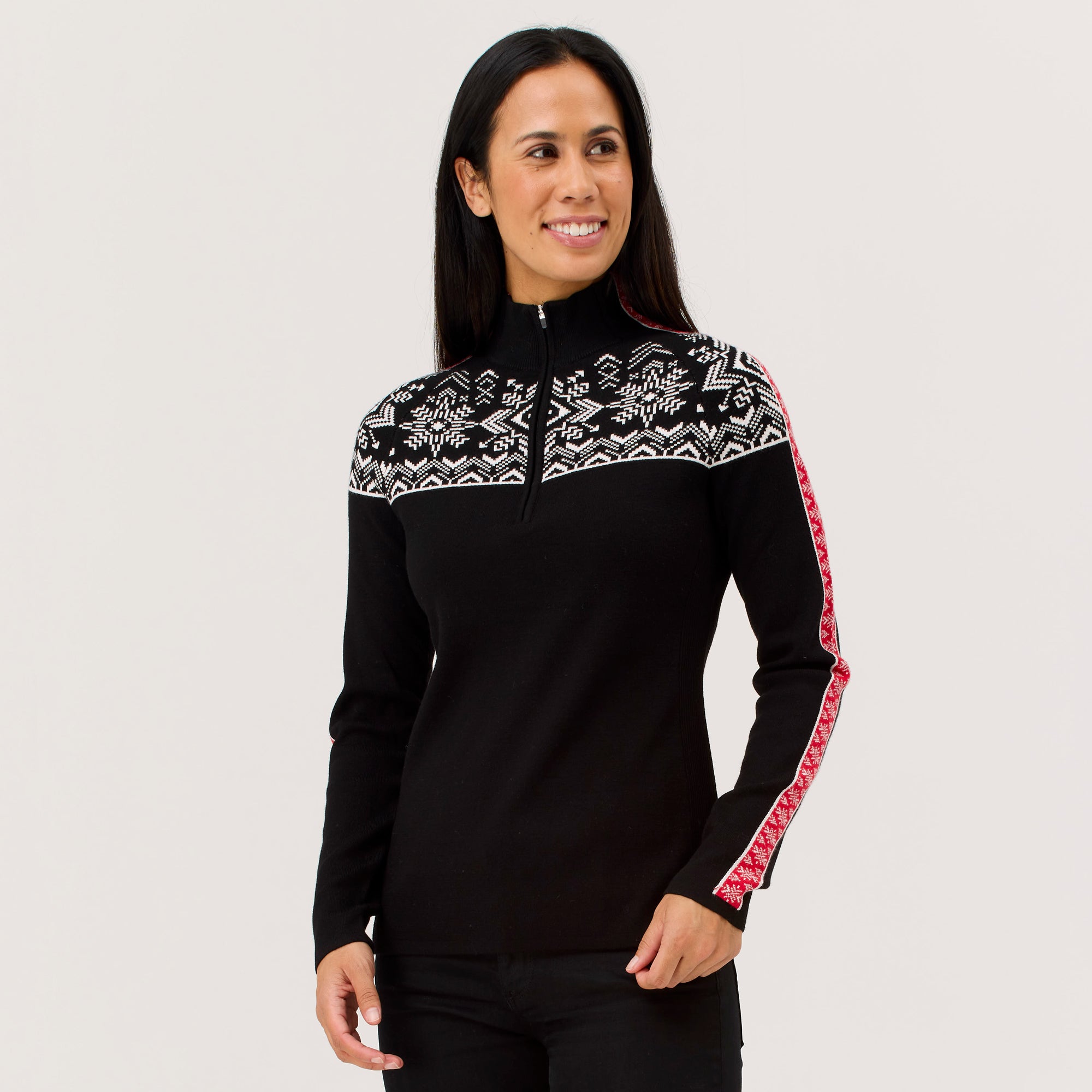 Summit Zip Neck Sweater
