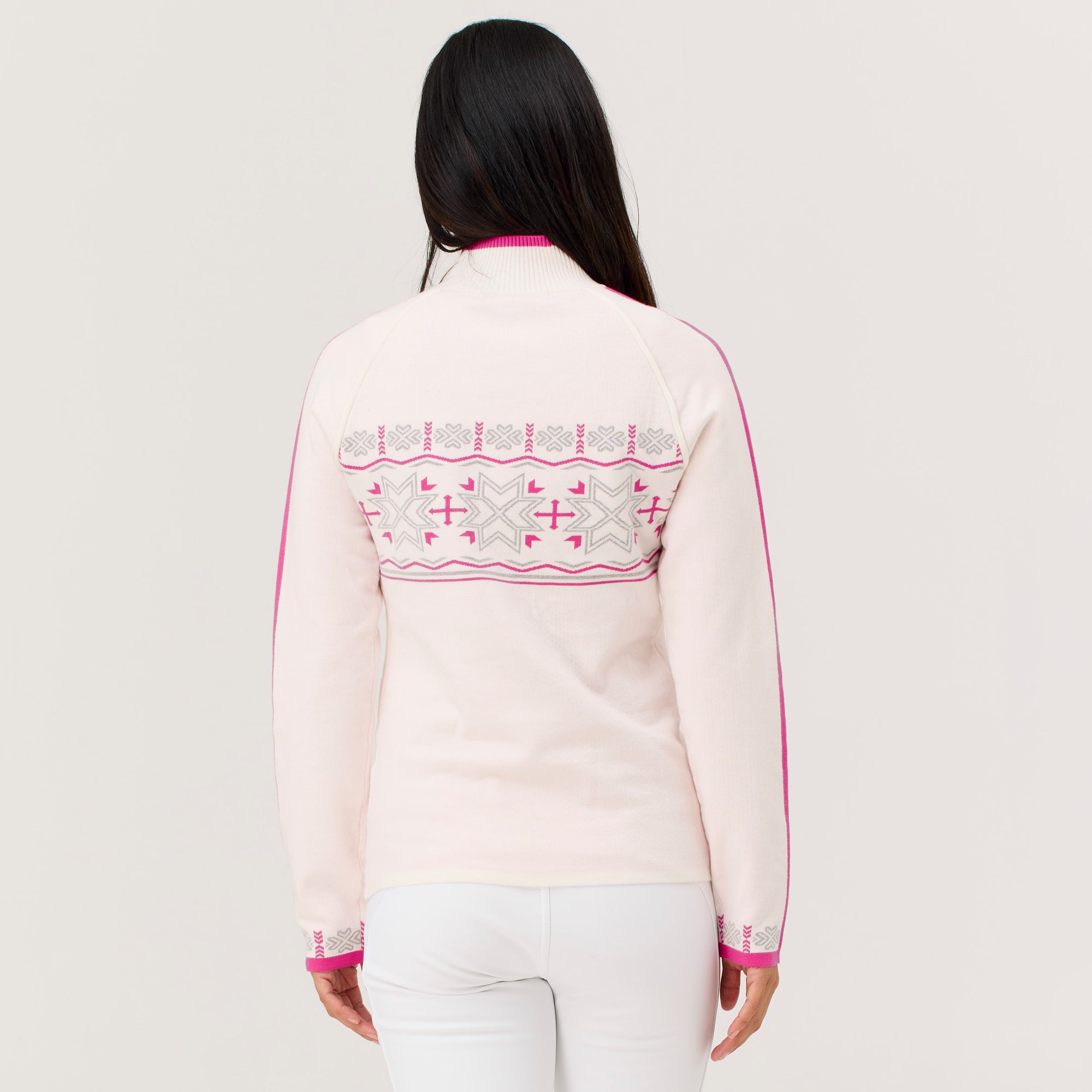 Toula Zip Neck Sweater