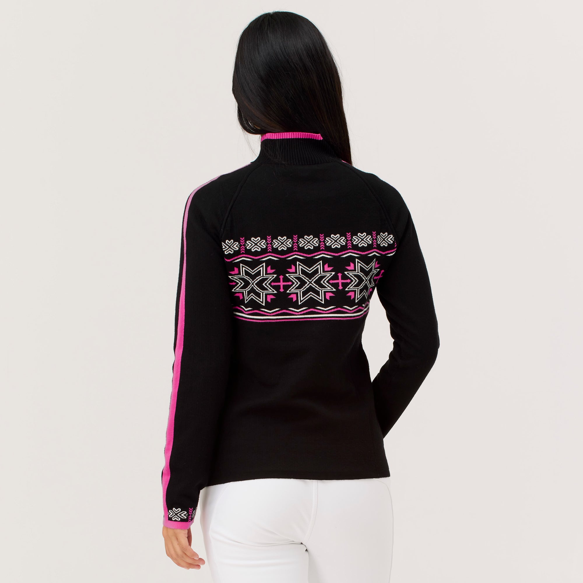Toula Zip Neck Sweater