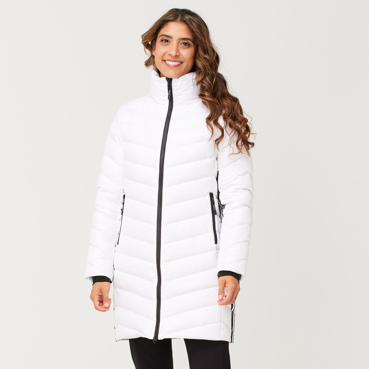 Compass Long Down Jacket