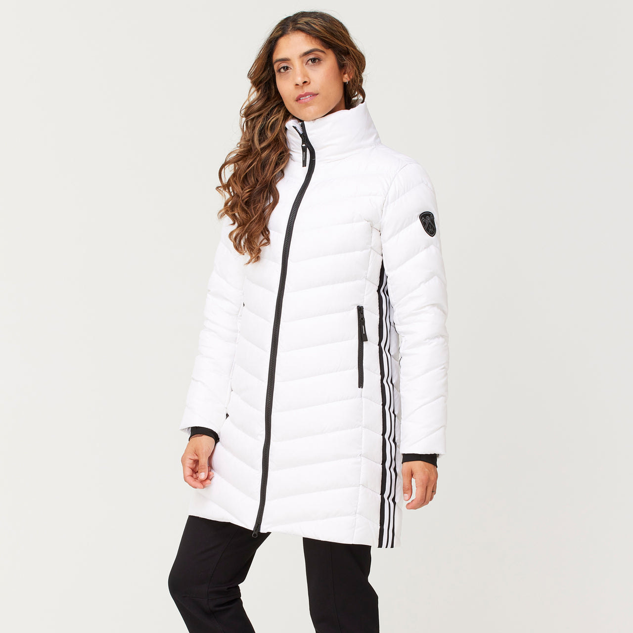 Compass Long Down Jacket