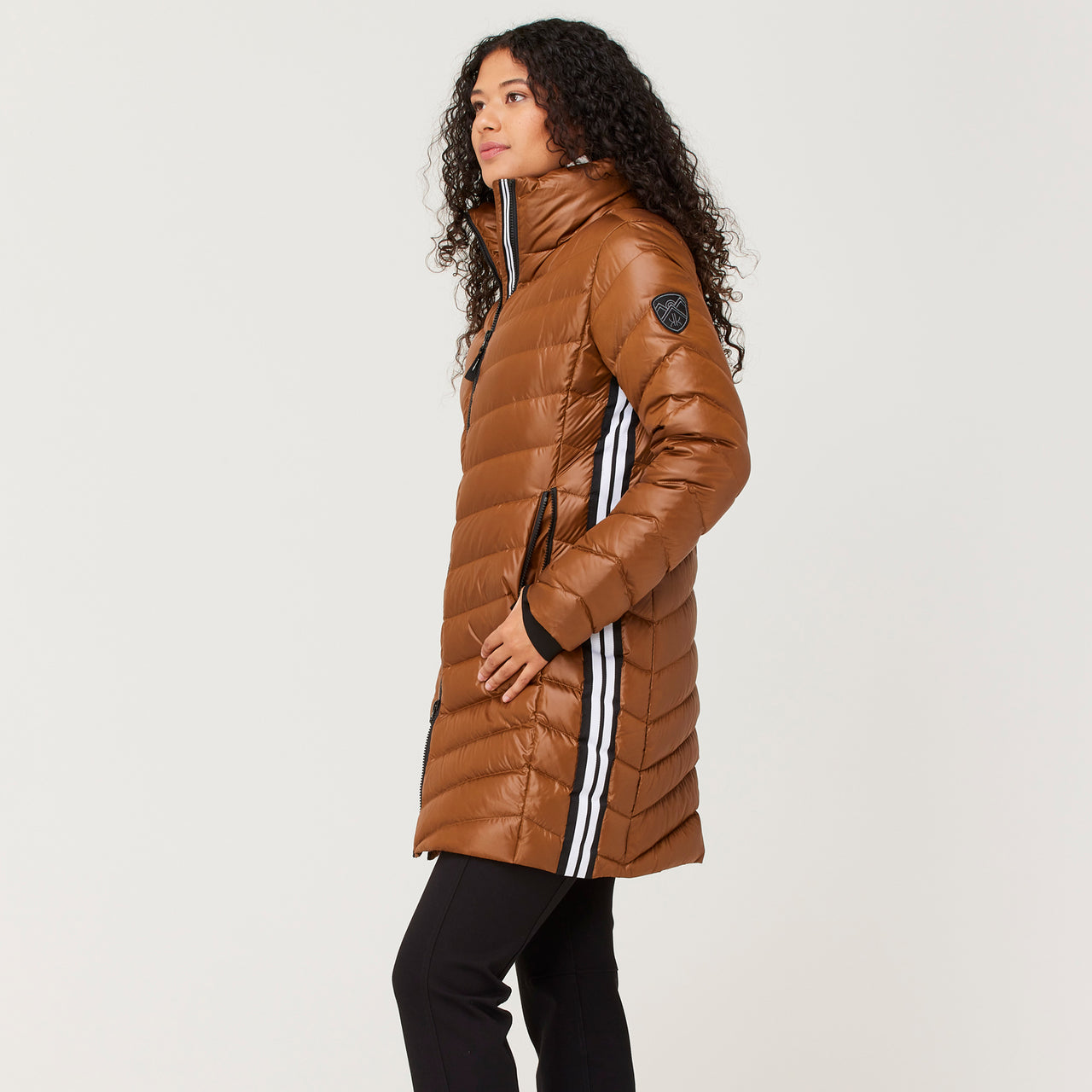 Compass Long Down Jacket