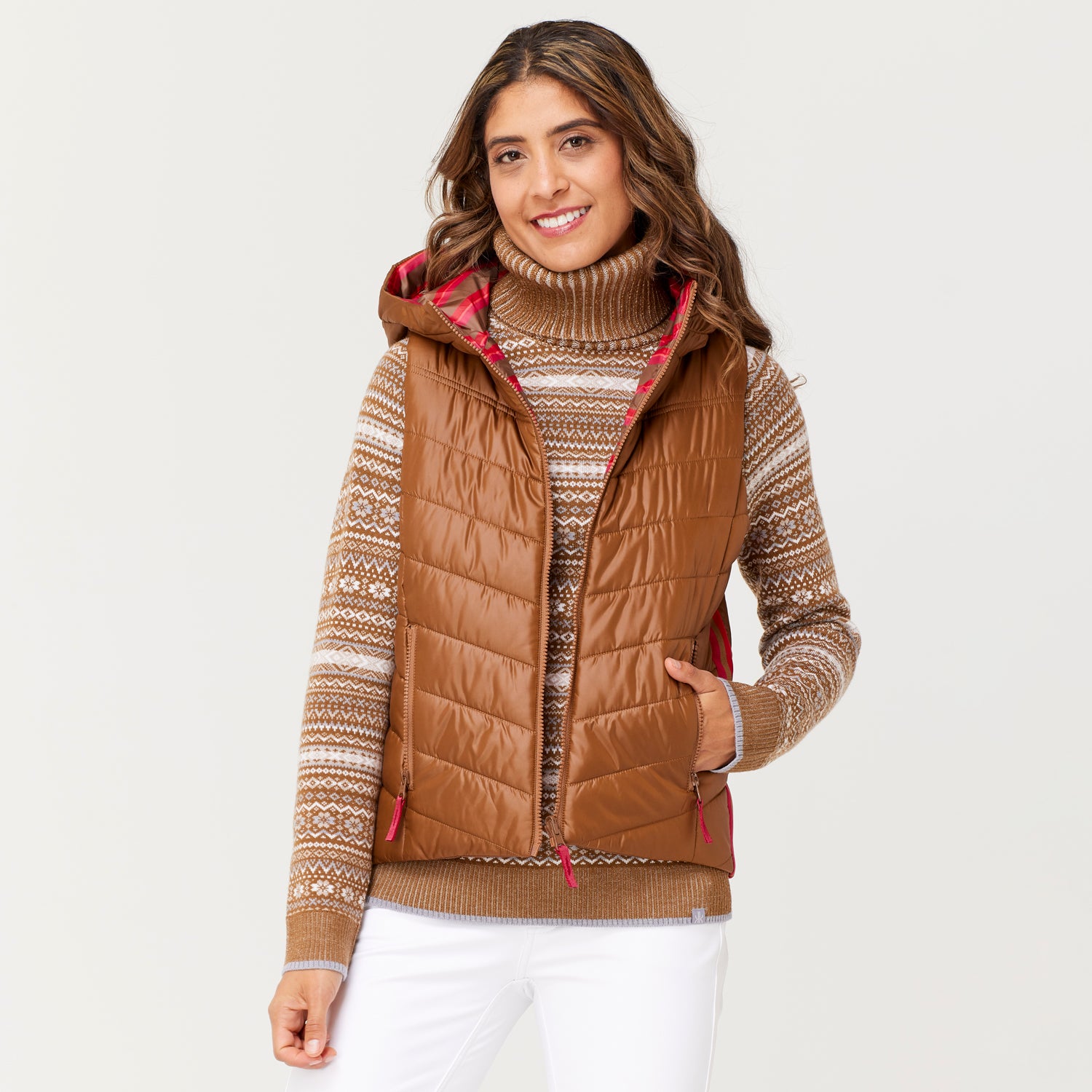 Vesta Hooded Reversible Vest Vesta Hooded Reversible Vest