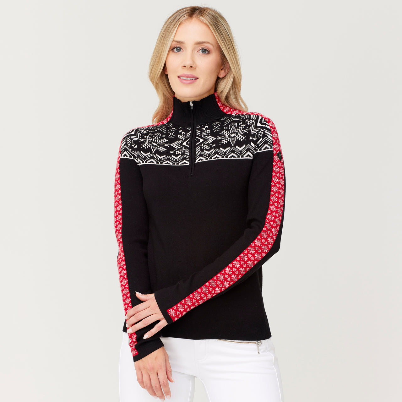 Summit Zip Neck Sweater