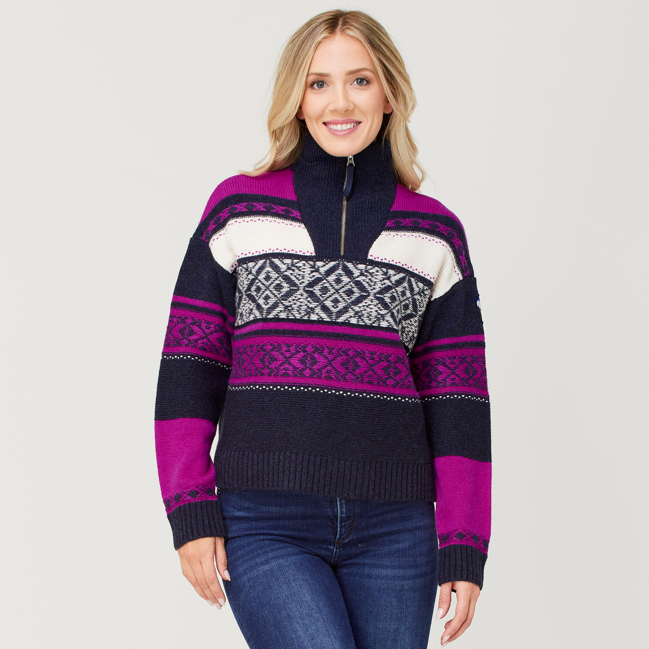 Parsen Zip Neck Sweater