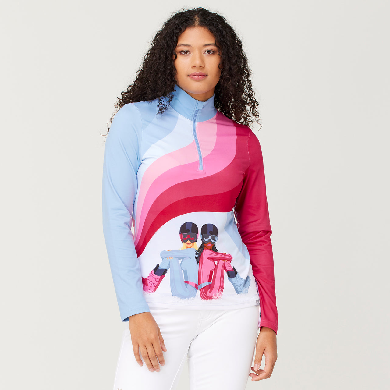 Ski Disco Base Layer Top