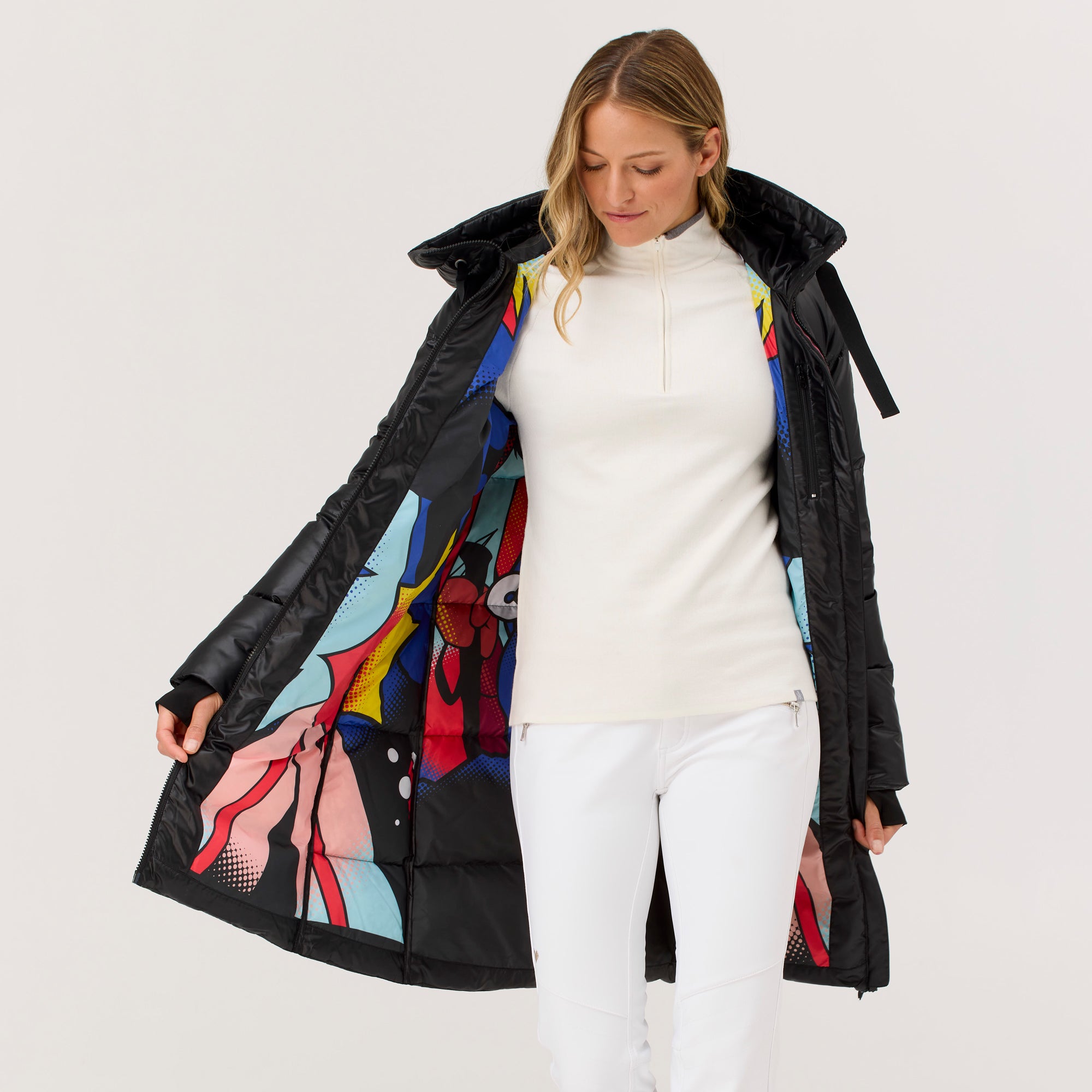 Compass Long Down Coat