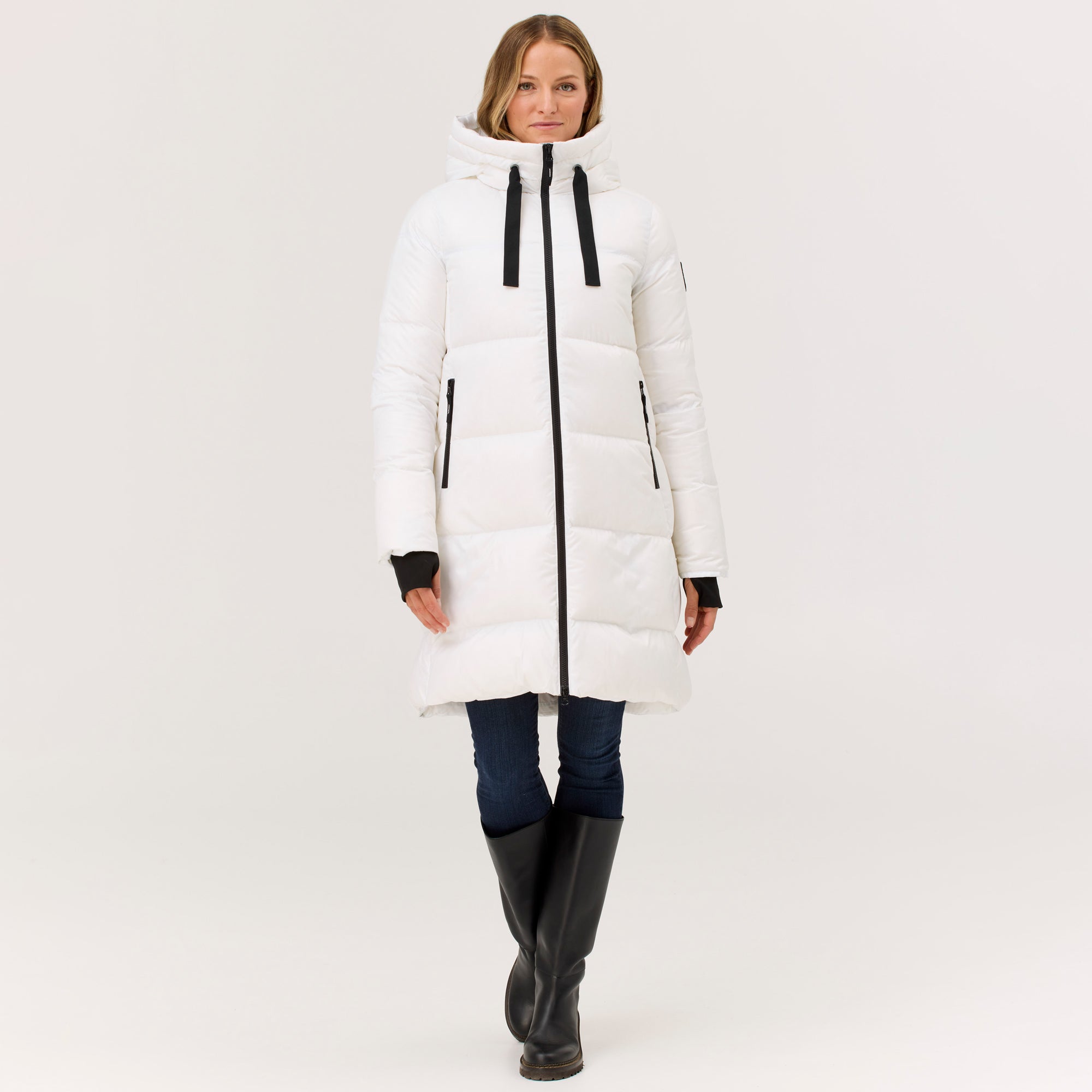 Compass Long Down Coat