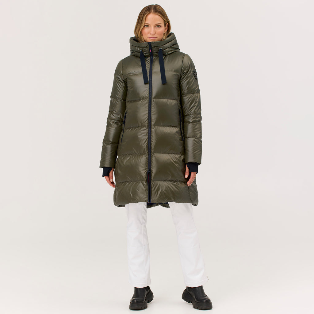 Compass Long Down Coat