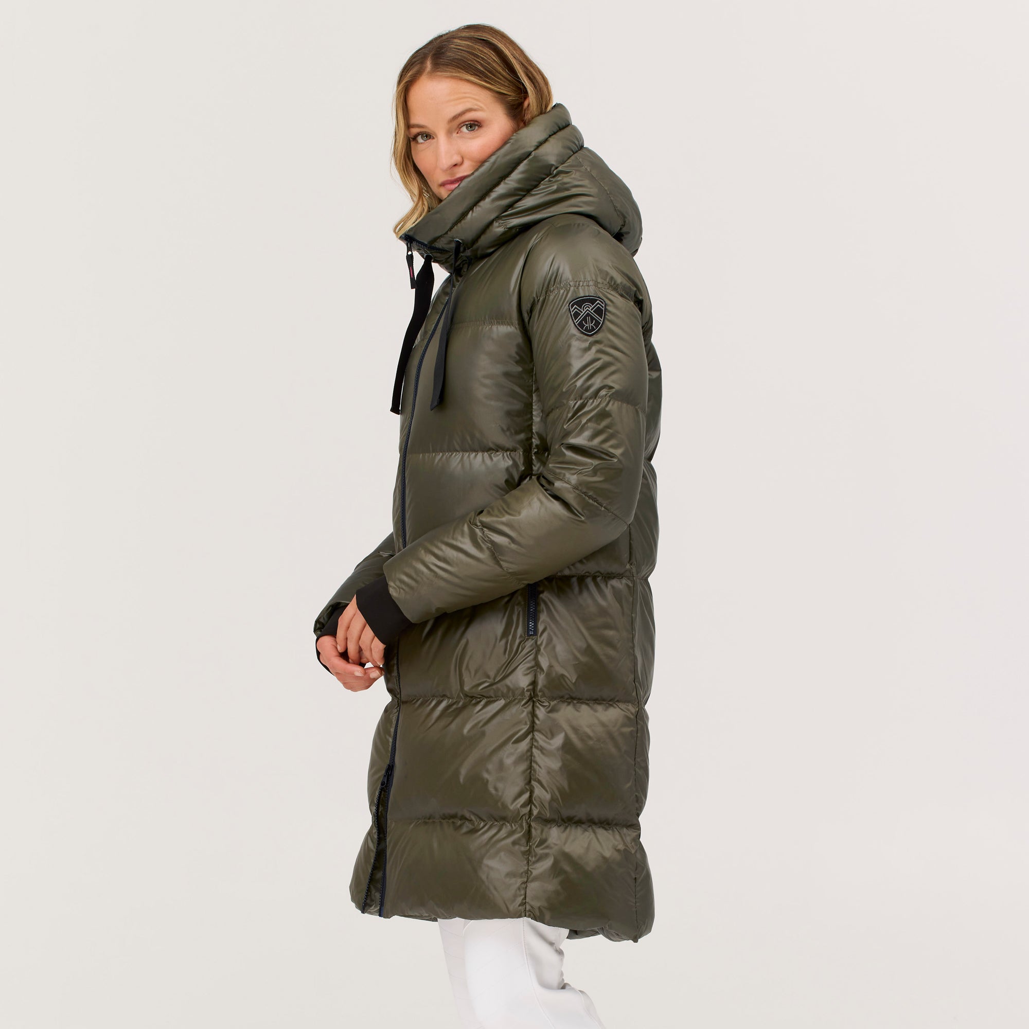 Compass Long Down Coat