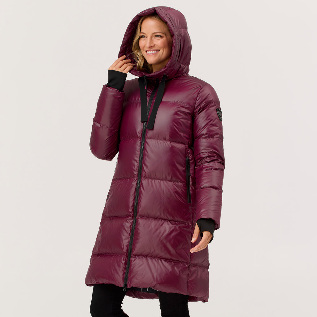 Compass Long Down Coat