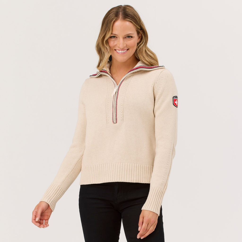 Demi Quarter Zip Sweater