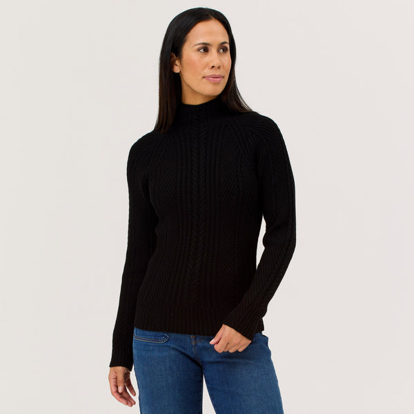 Lydia Mockneck Sweater from Krimson Klover