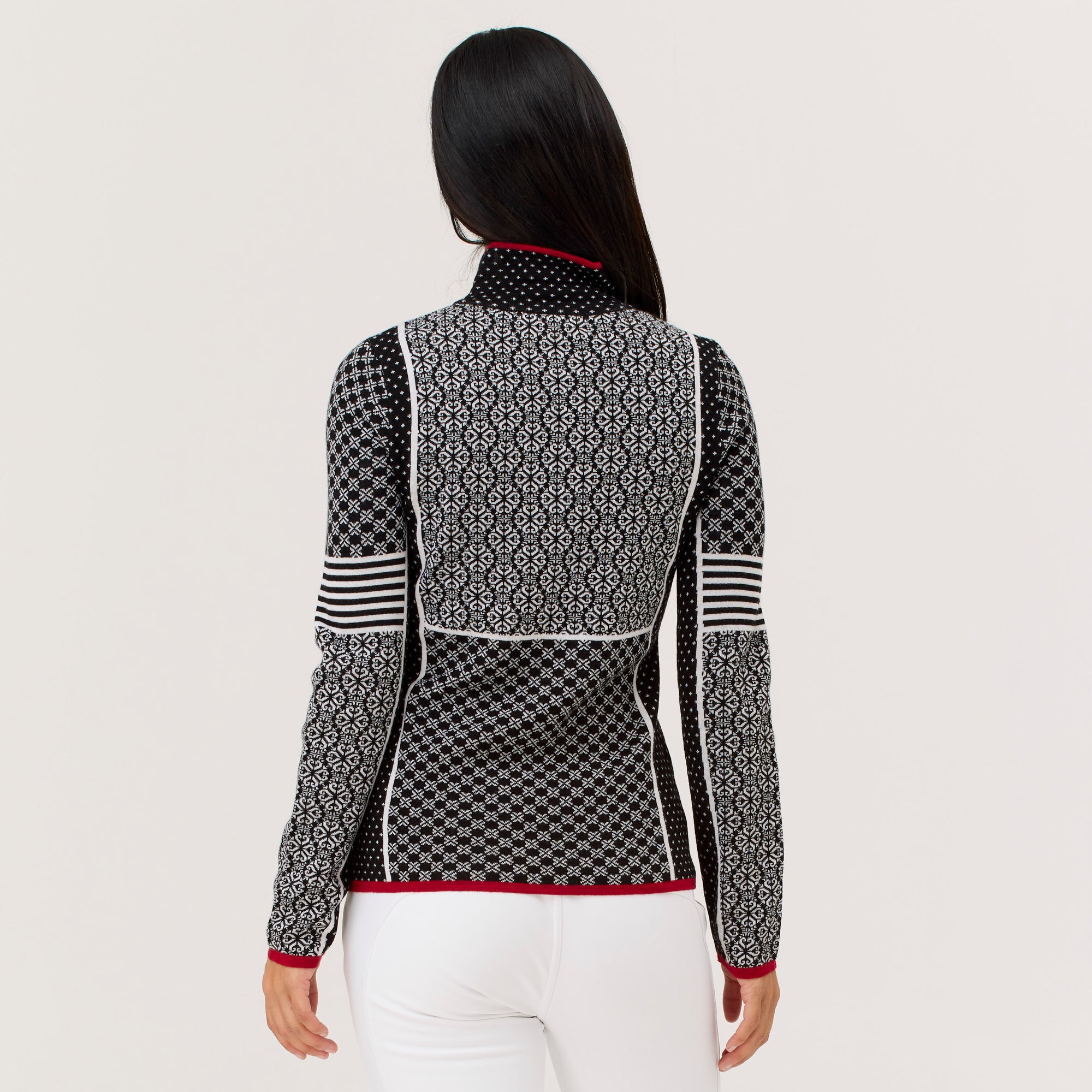 Pow 100% Merino Zip Neck Sweater
