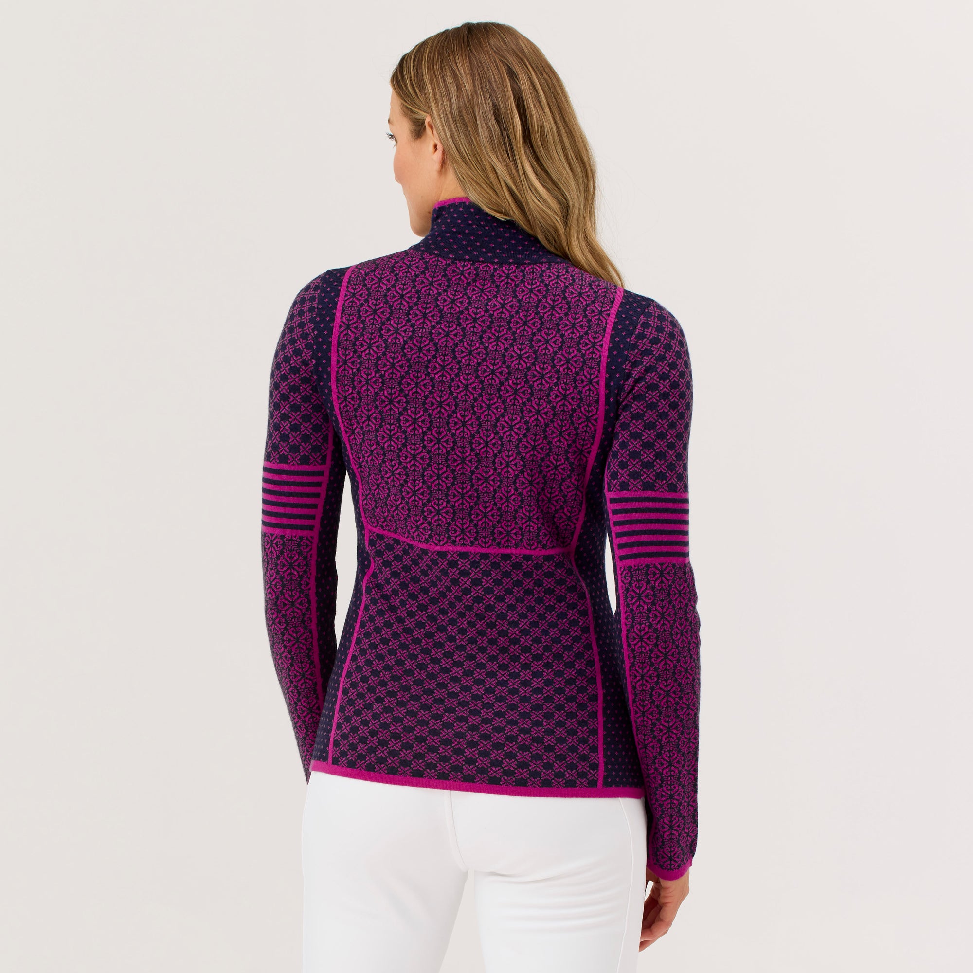 Pow 100% Merino Zip Neck Sweater