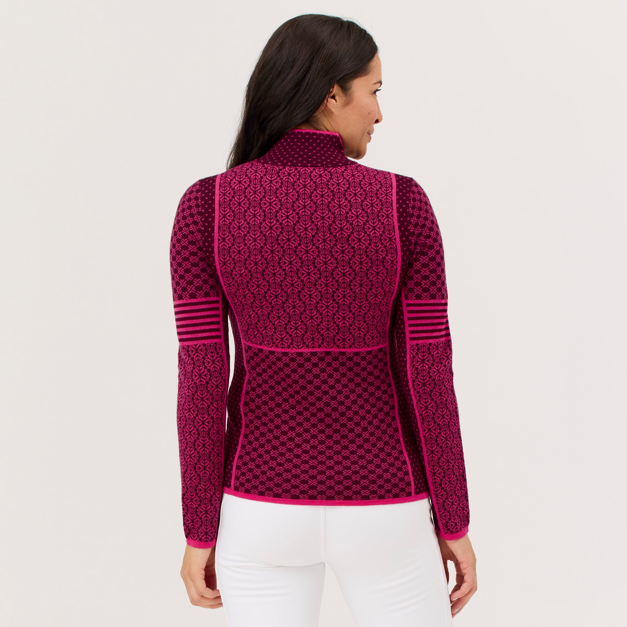 Pow 100% Merino Zip Neck Sweater