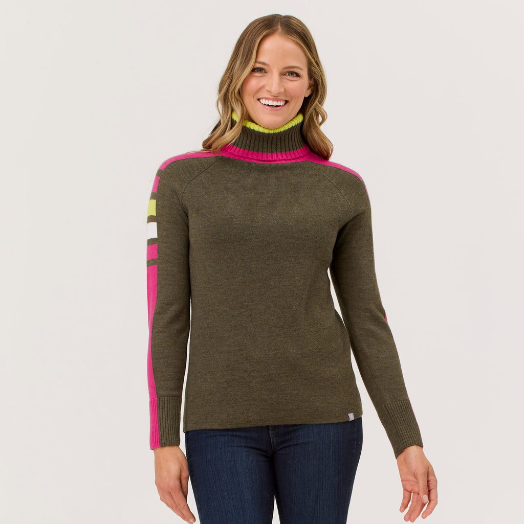 Skyline 100% Merino Turtleneck
