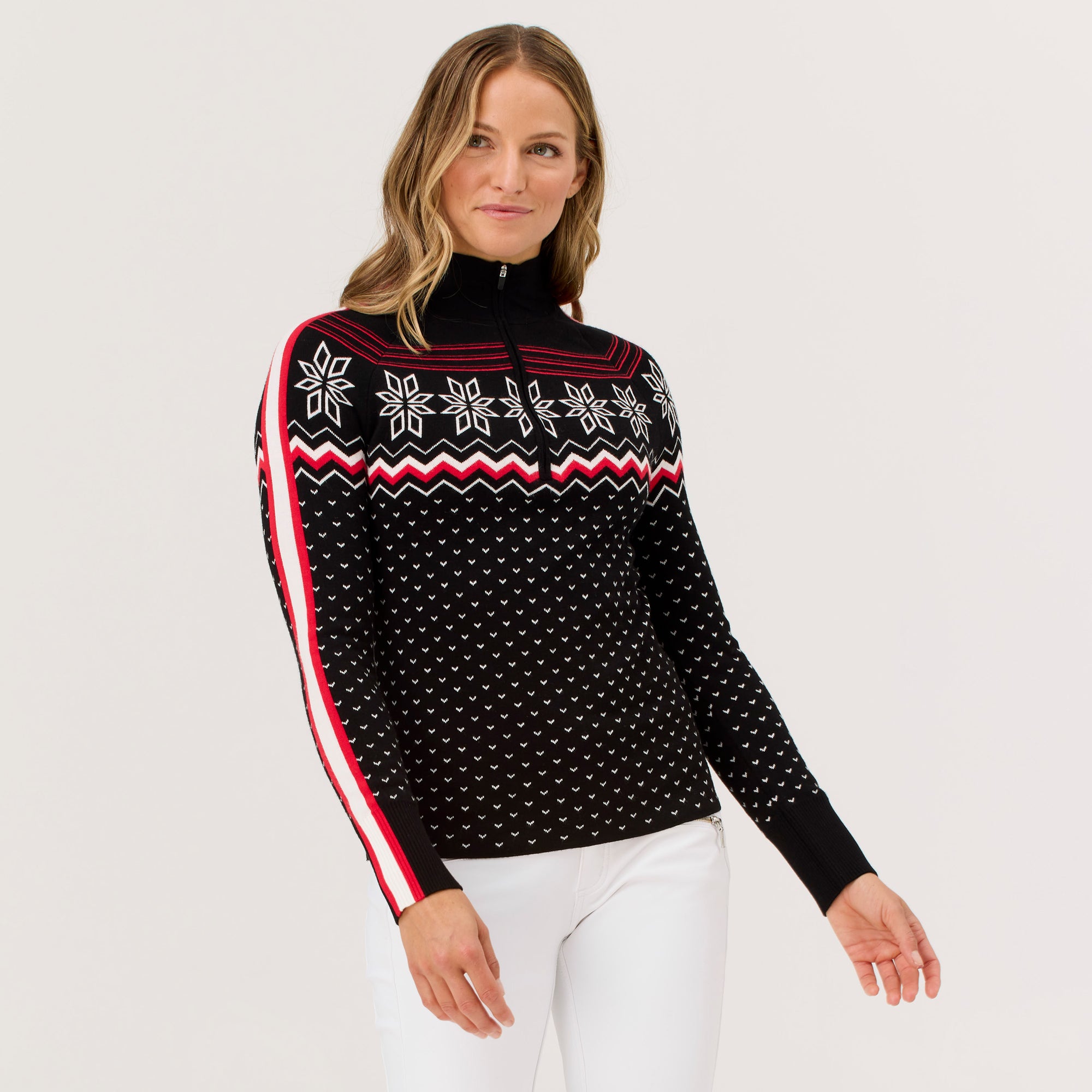 Snowhut Zip Neck Sweater