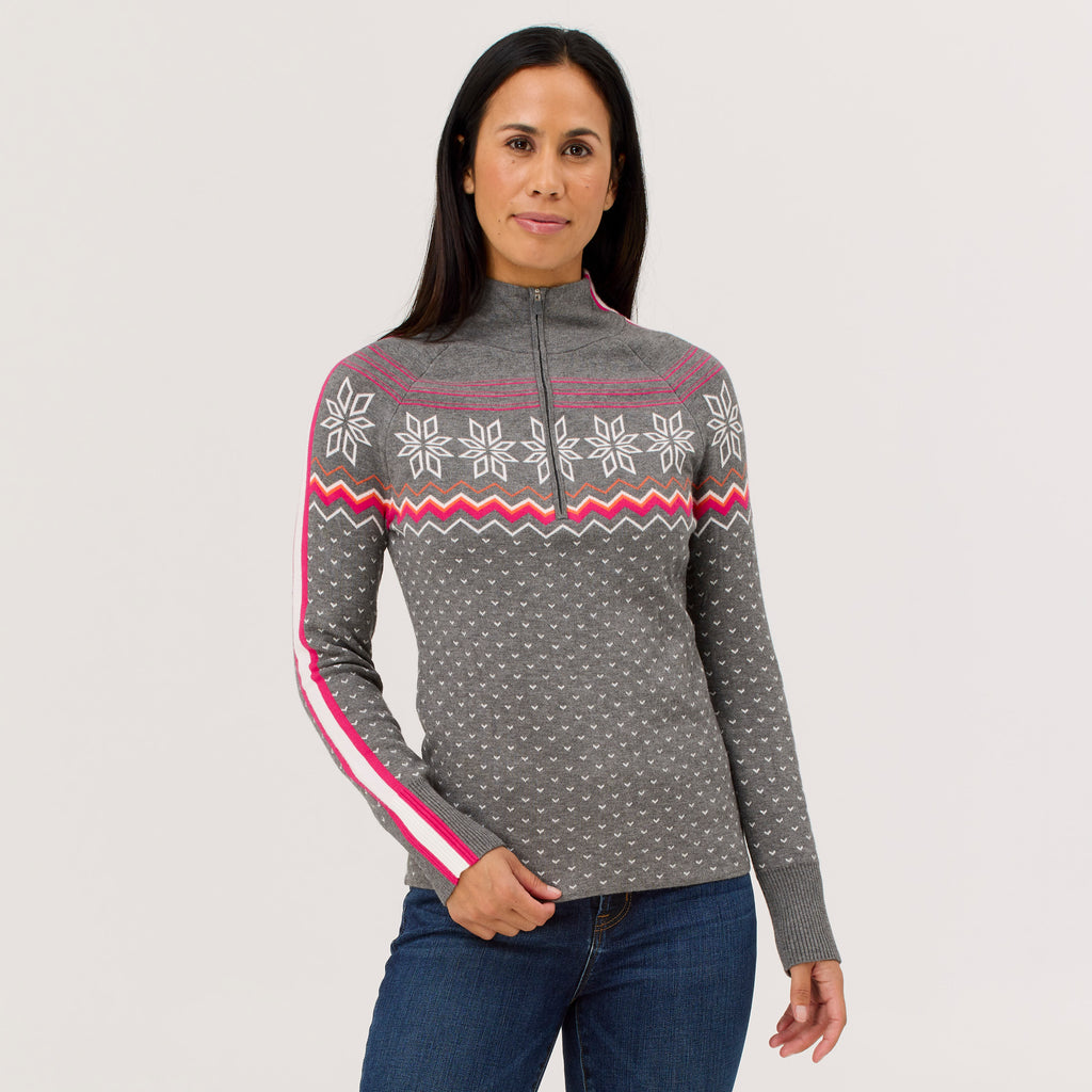 Snowhut Zip Neck Sweater