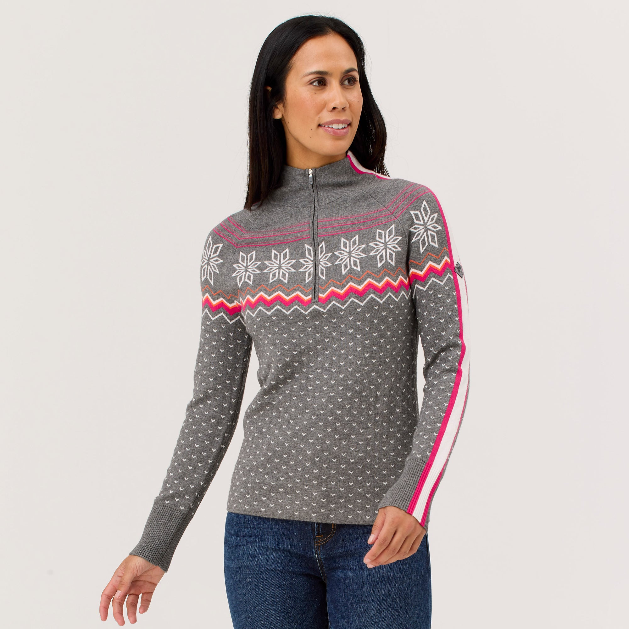 Snowhut Zip Neck Sweater
