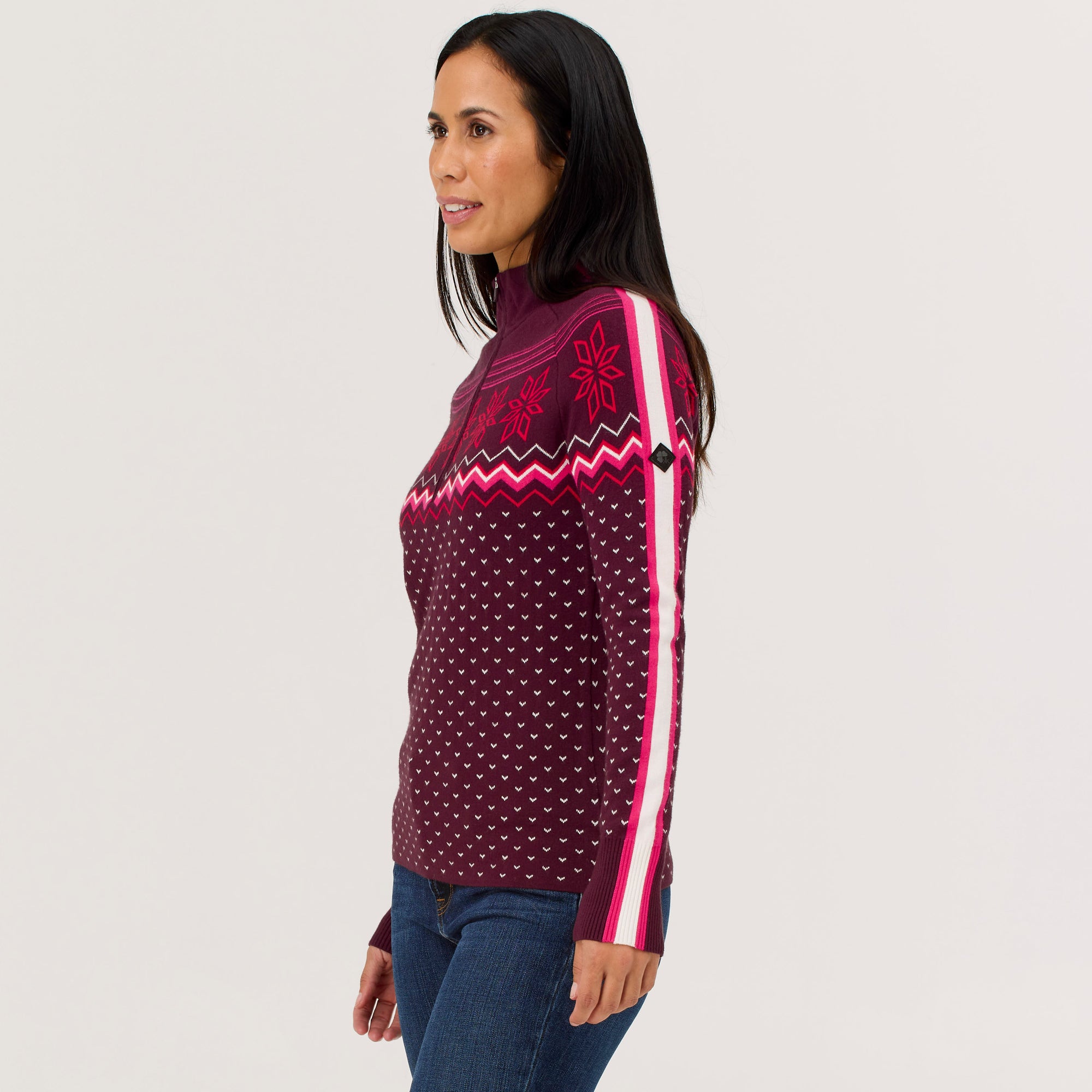 Snowhut Zip Neck Sweater