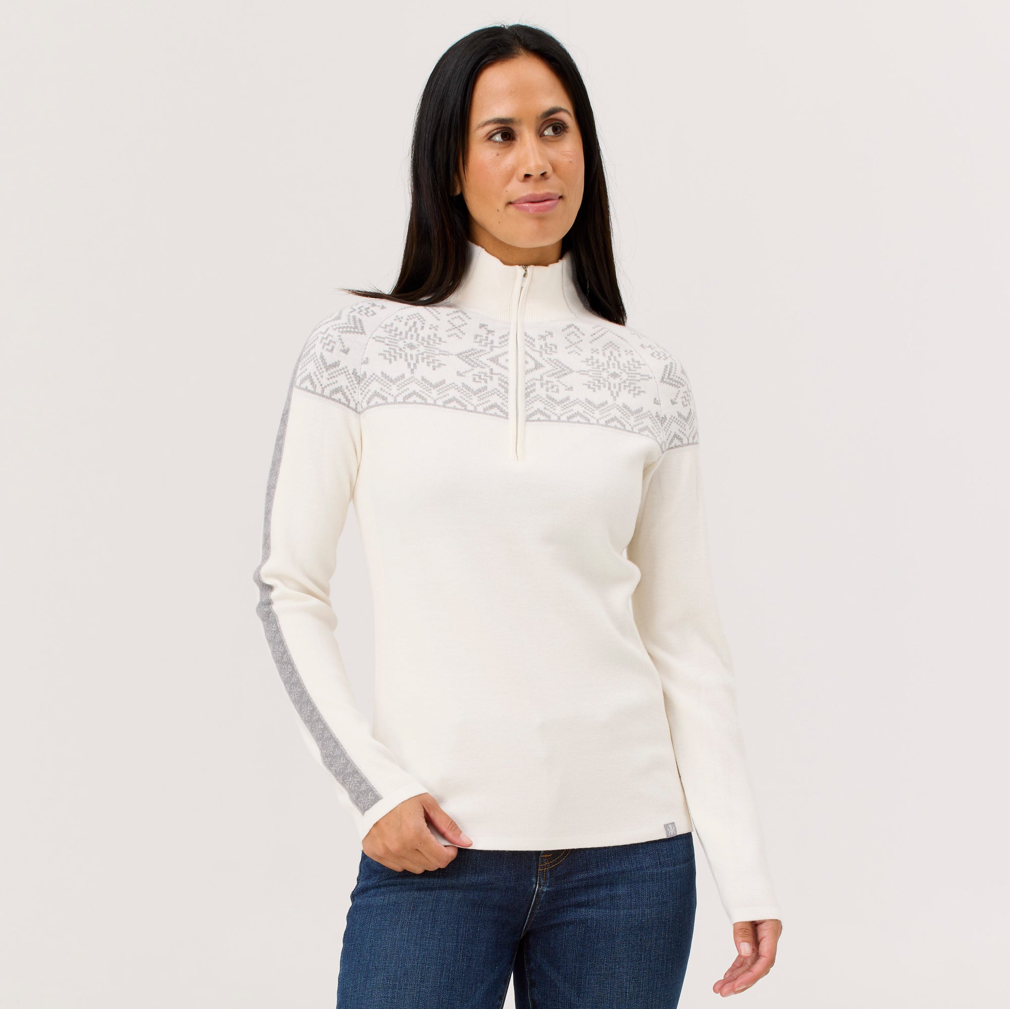Summit Zip Neck Sweater