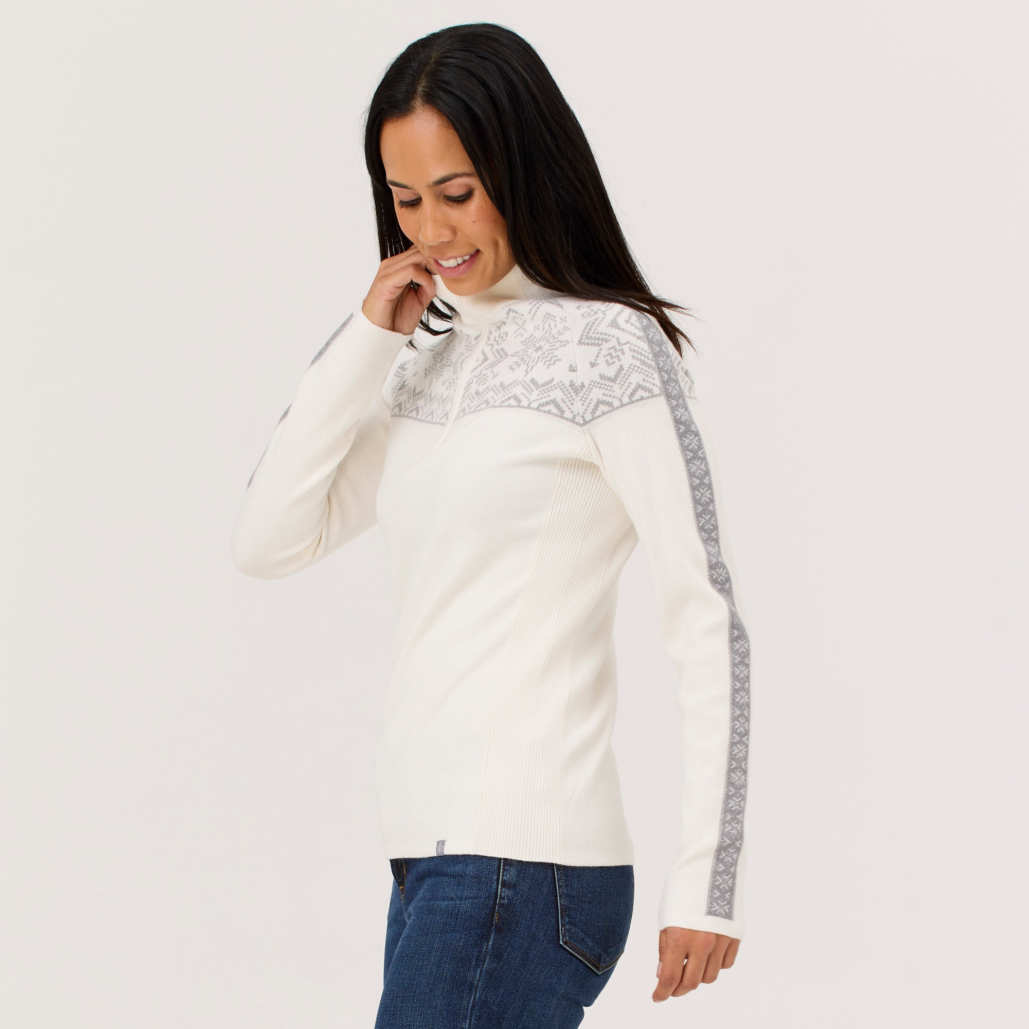 Summit Zip Neck Sweater