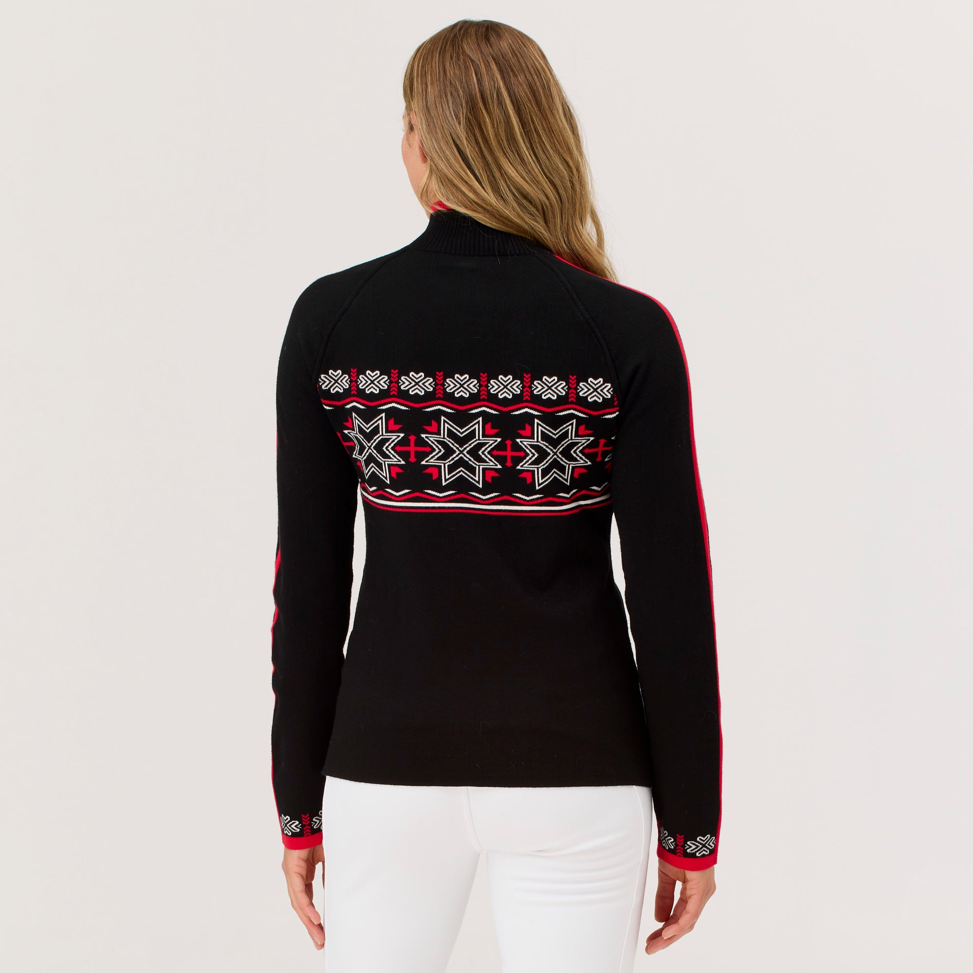 Toula Zip Neck Sweater