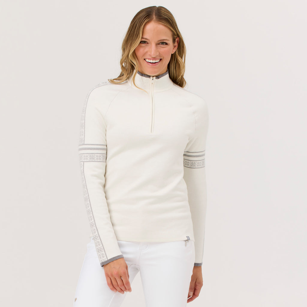 Glacier Zip Neck Sweater