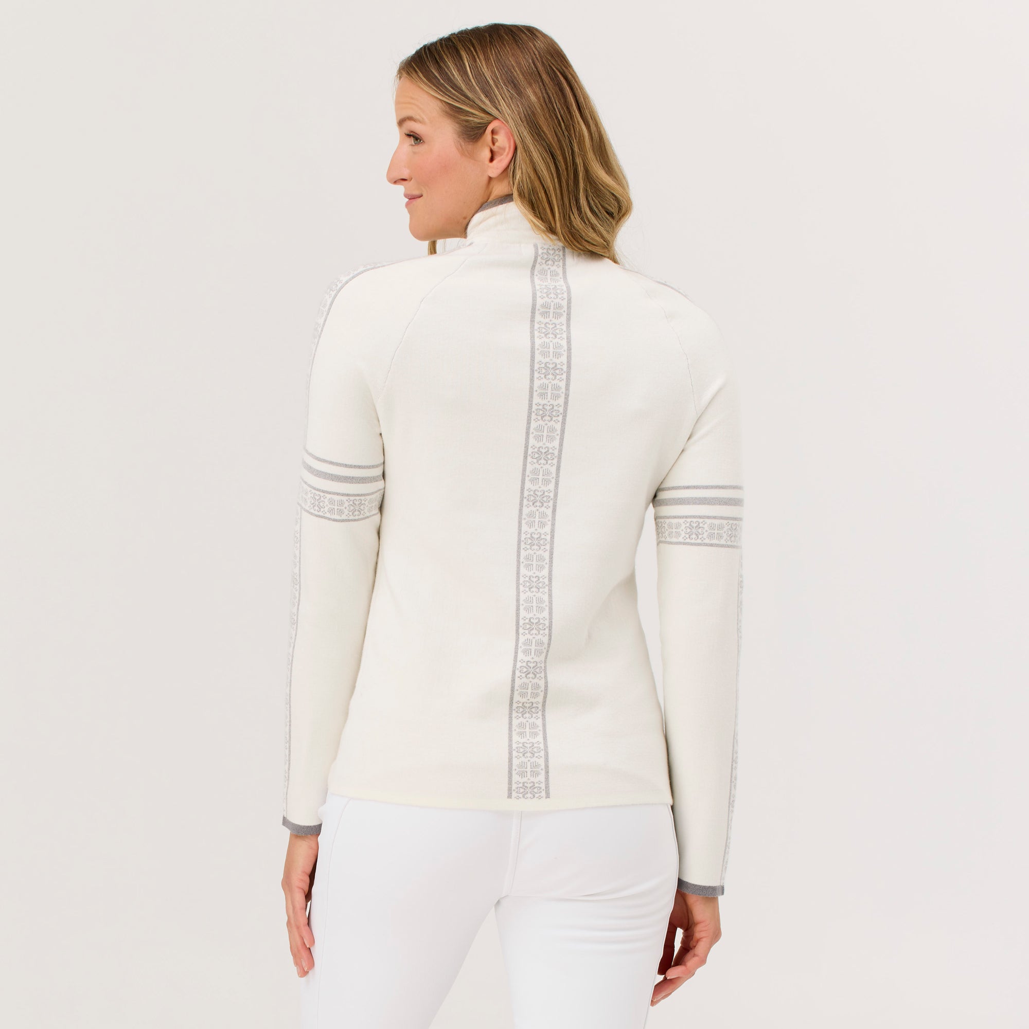 Glacier Zip Neck Sweater