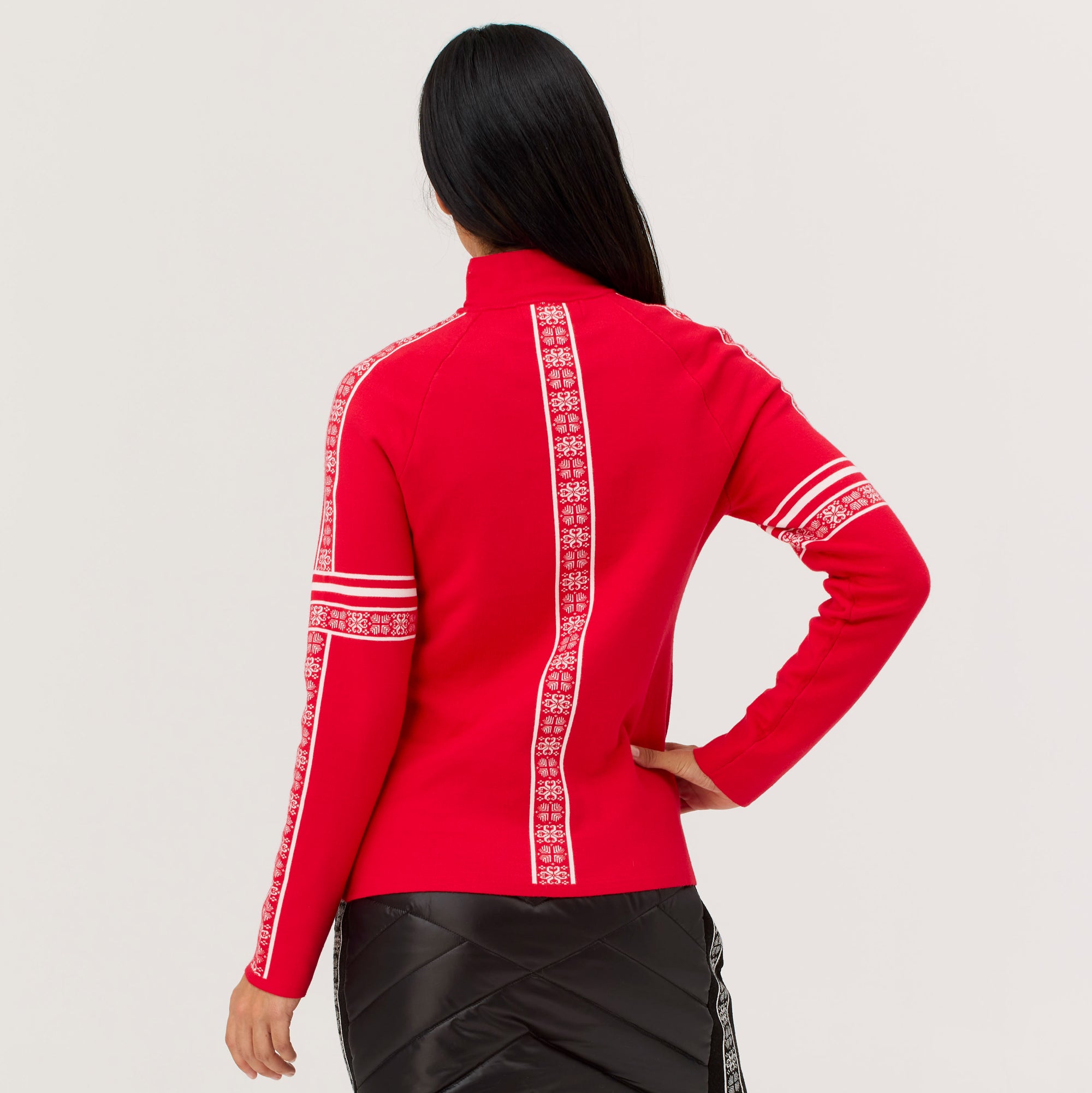 Glacier Zip Neck Sweater