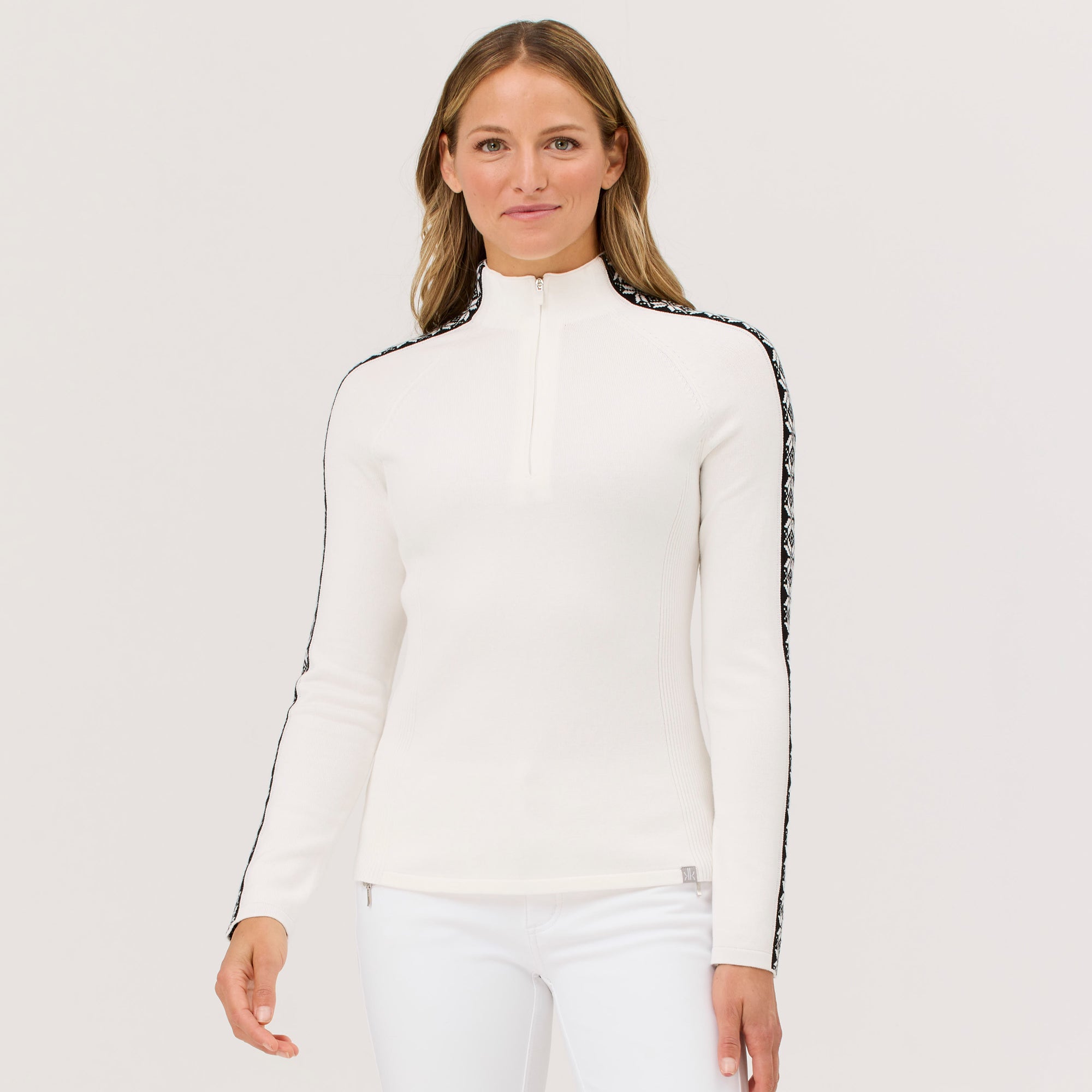Slalom Zip Neck Sweater