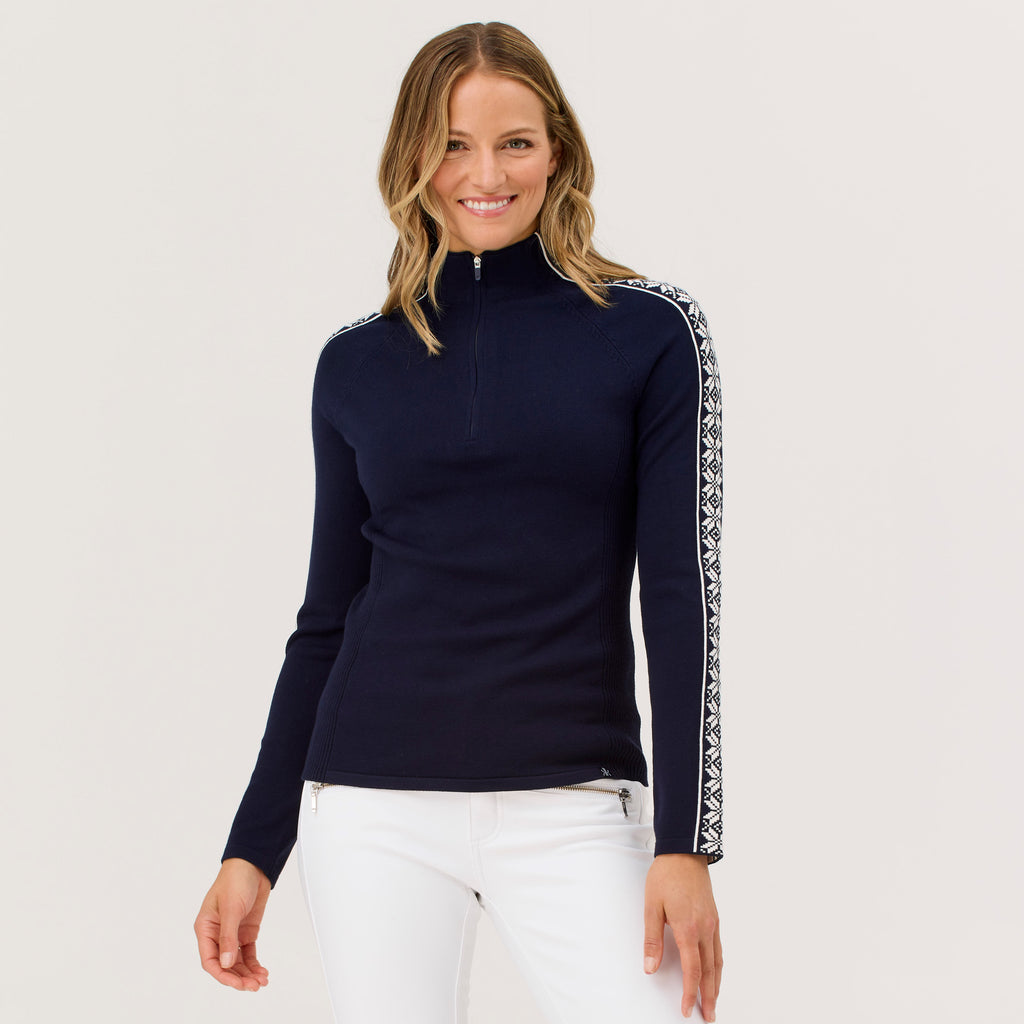 Slalom Zip Neck Sweater