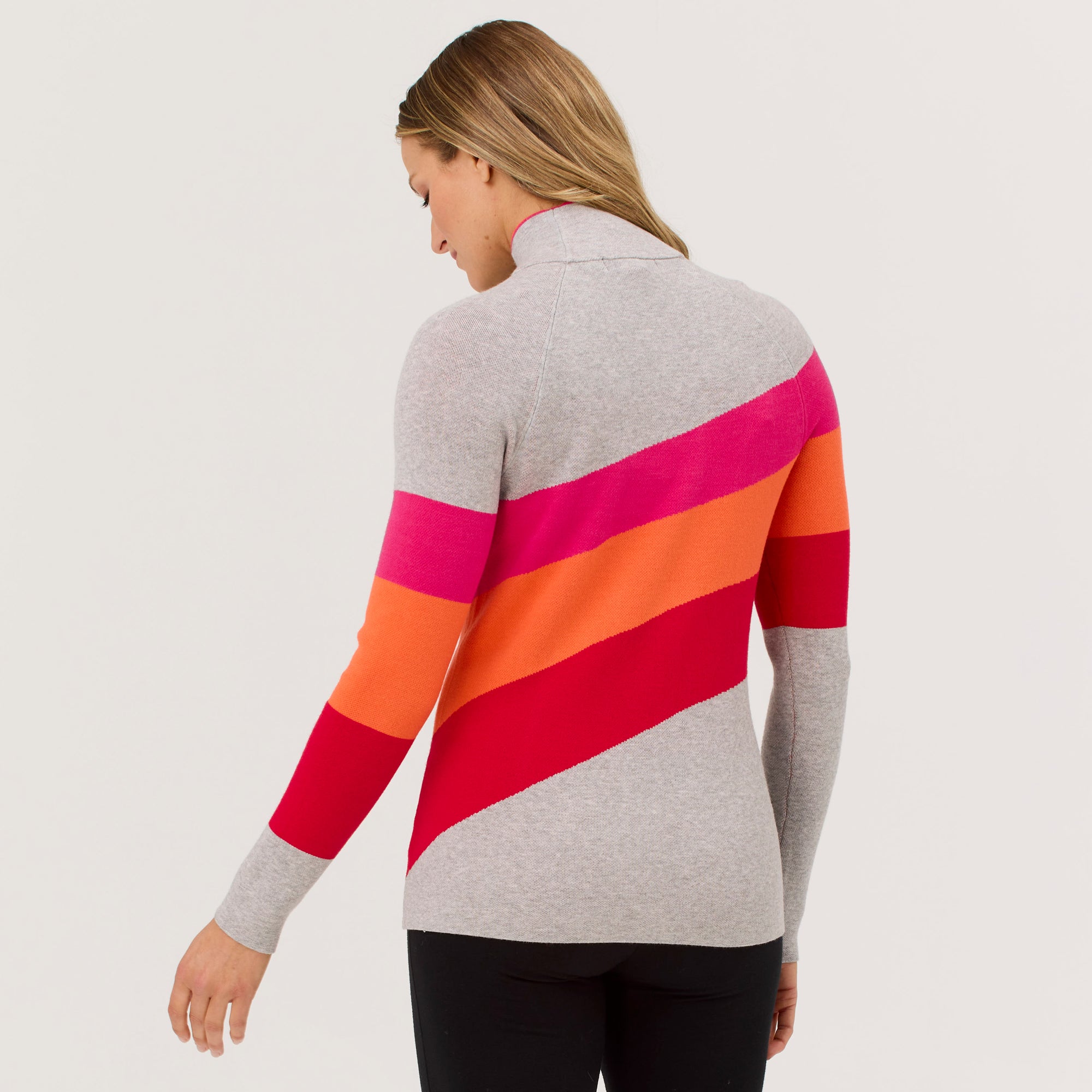 Riva Zip Neck Sweater