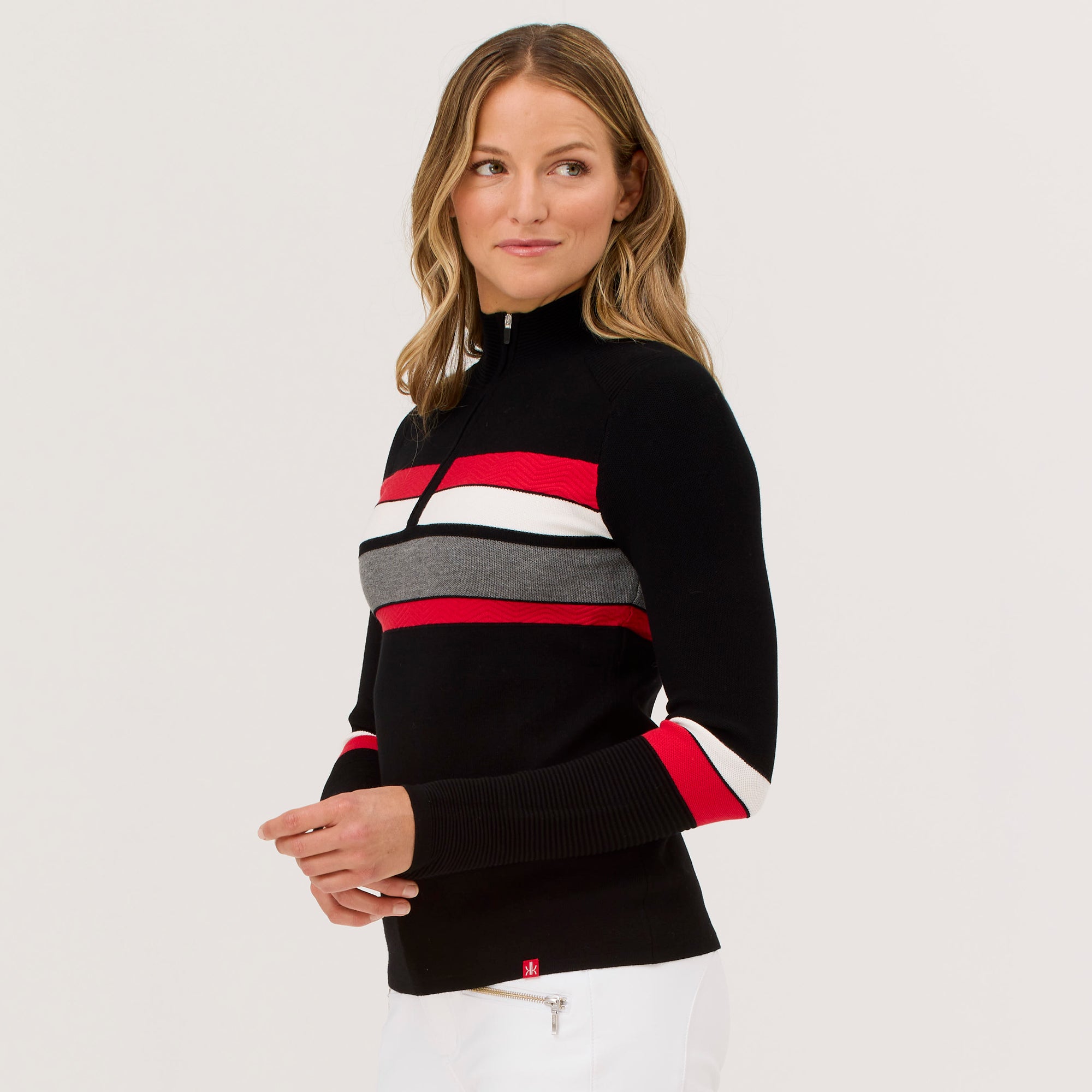 Emory Zip Neck Sweater
