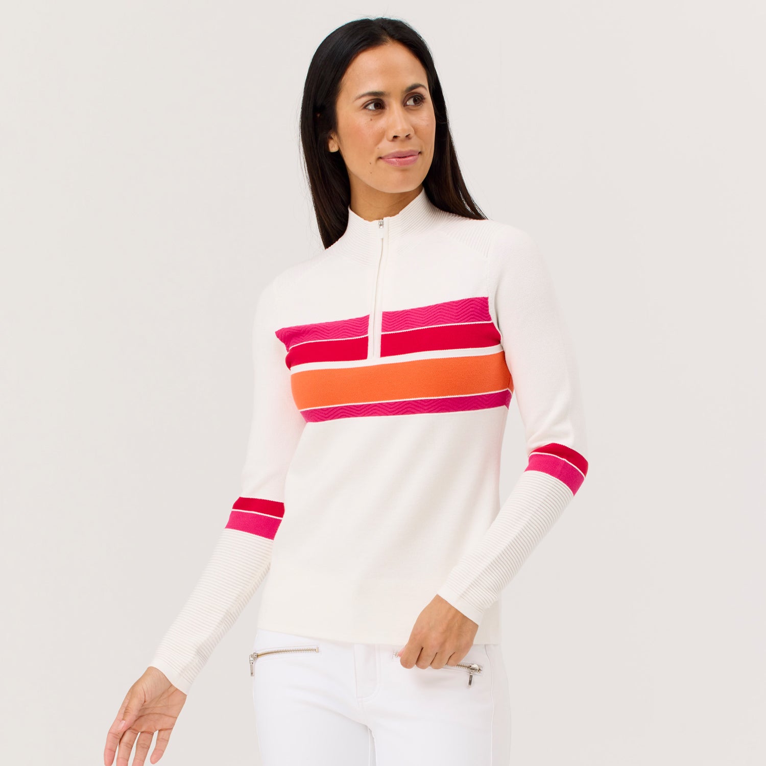 Emory Zip Neck Sweater