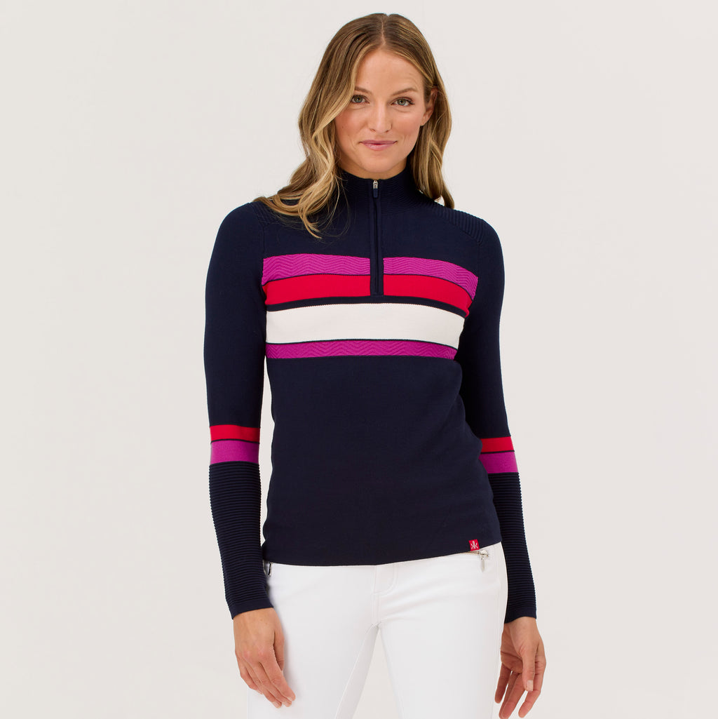 Emory Zip Neck Sweater