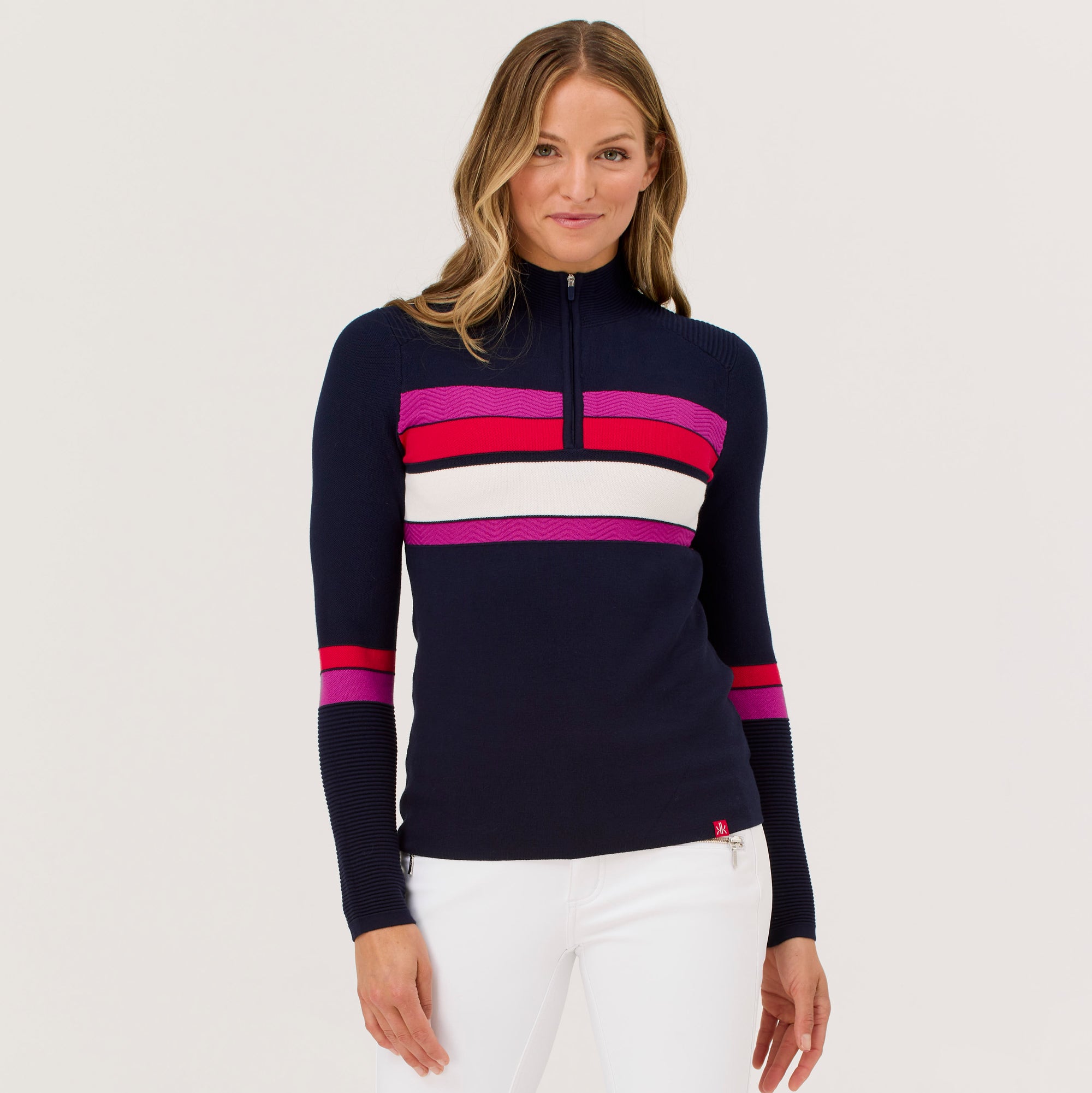 Emory Zip Neck Sweater