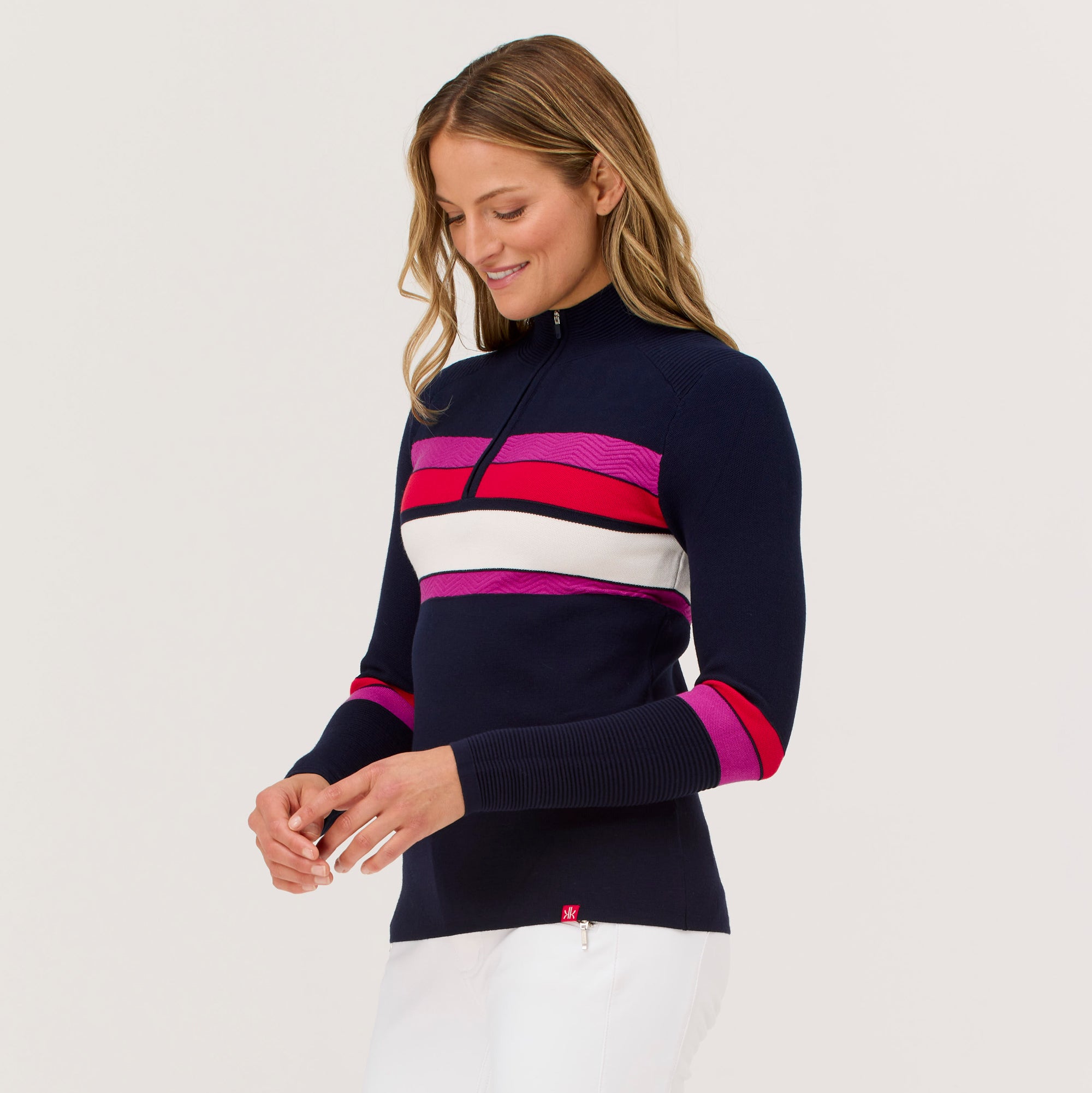 Emory Zip Neck Sweater