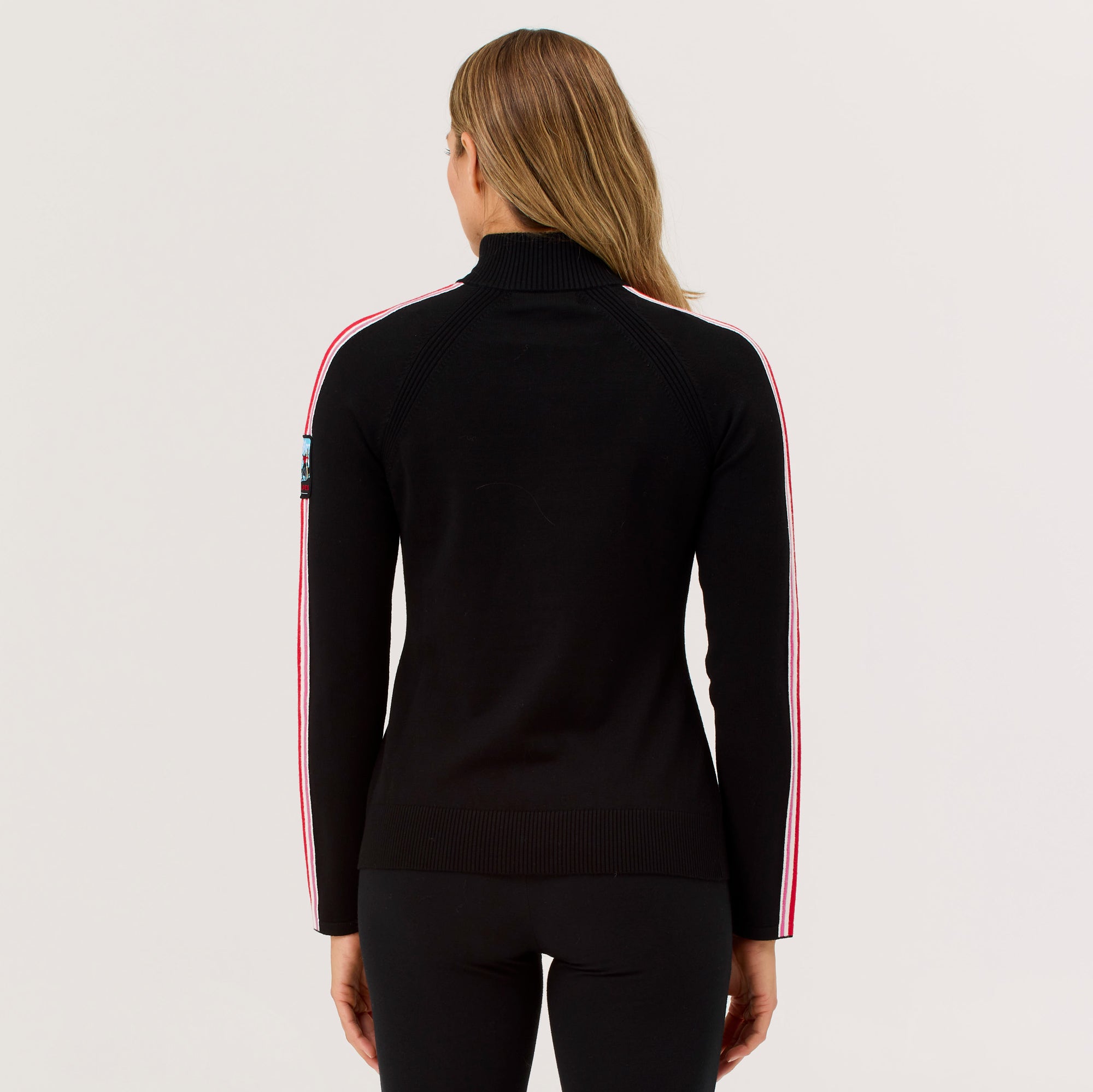 Downhill Zip Neck Sweater