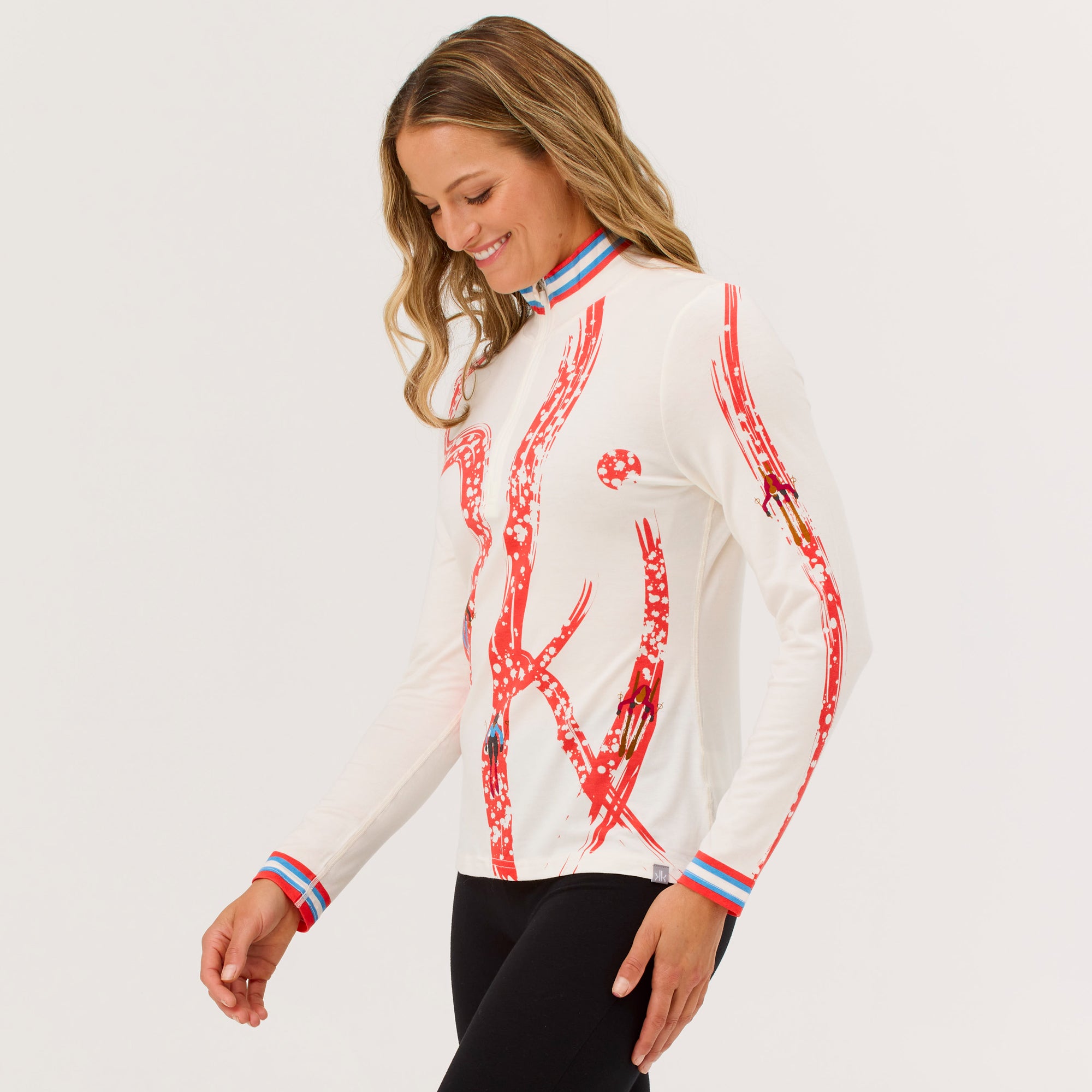 Aerial Ski Merino Base Layer Top
