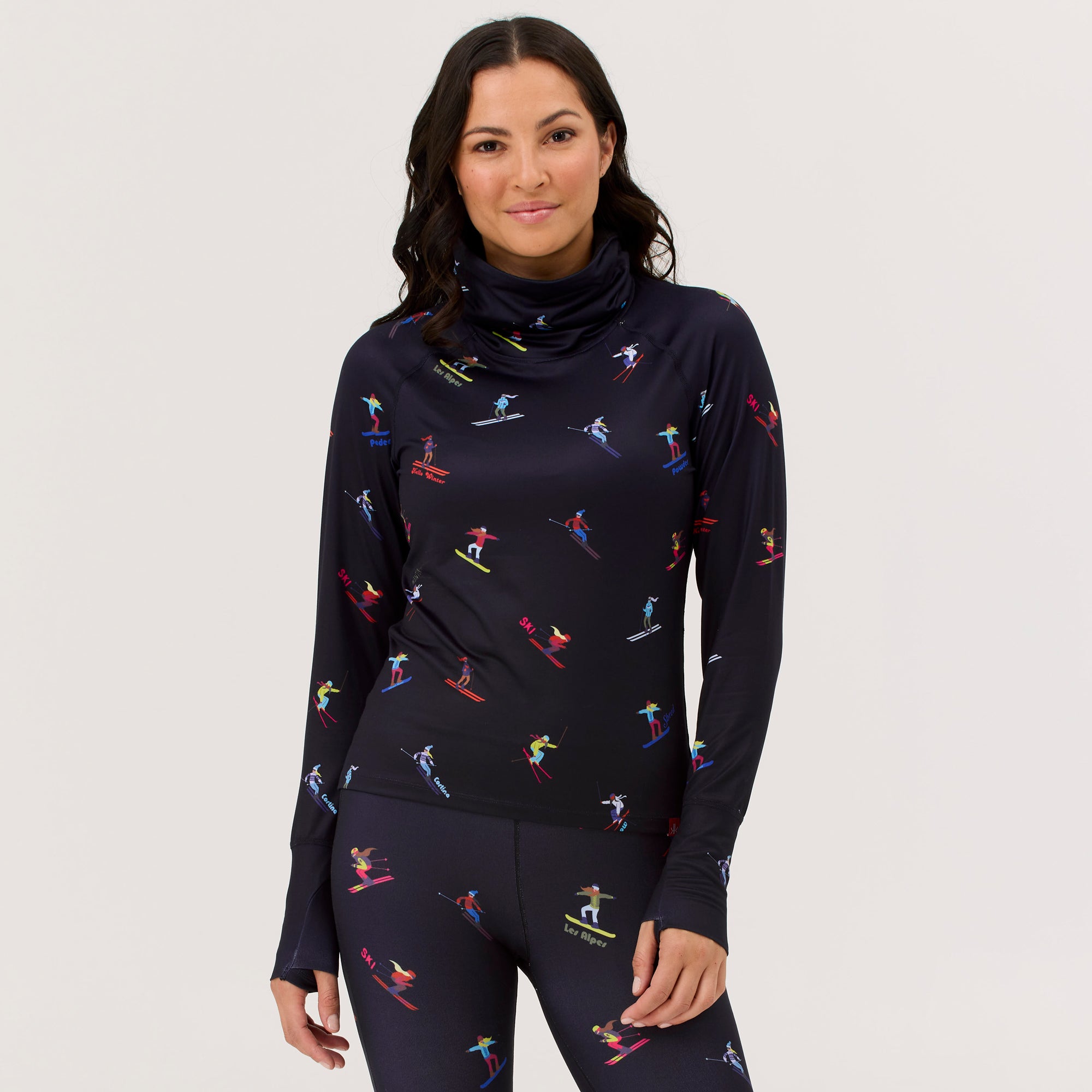 Multi Skiers Turtleneck