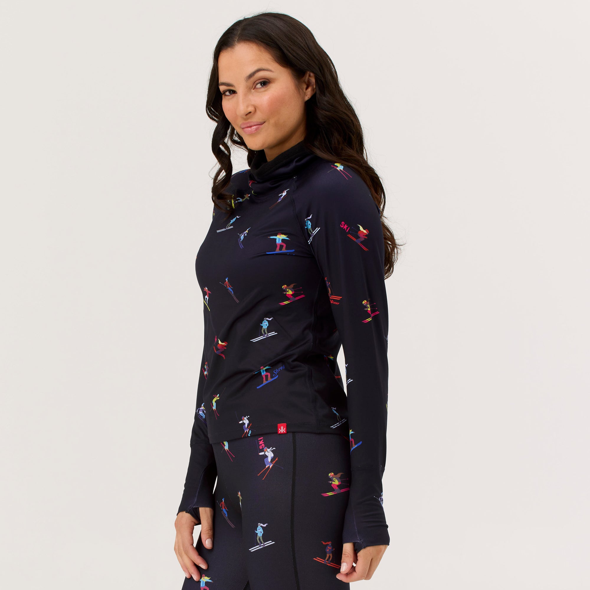 Multi Skiers Turtleneck