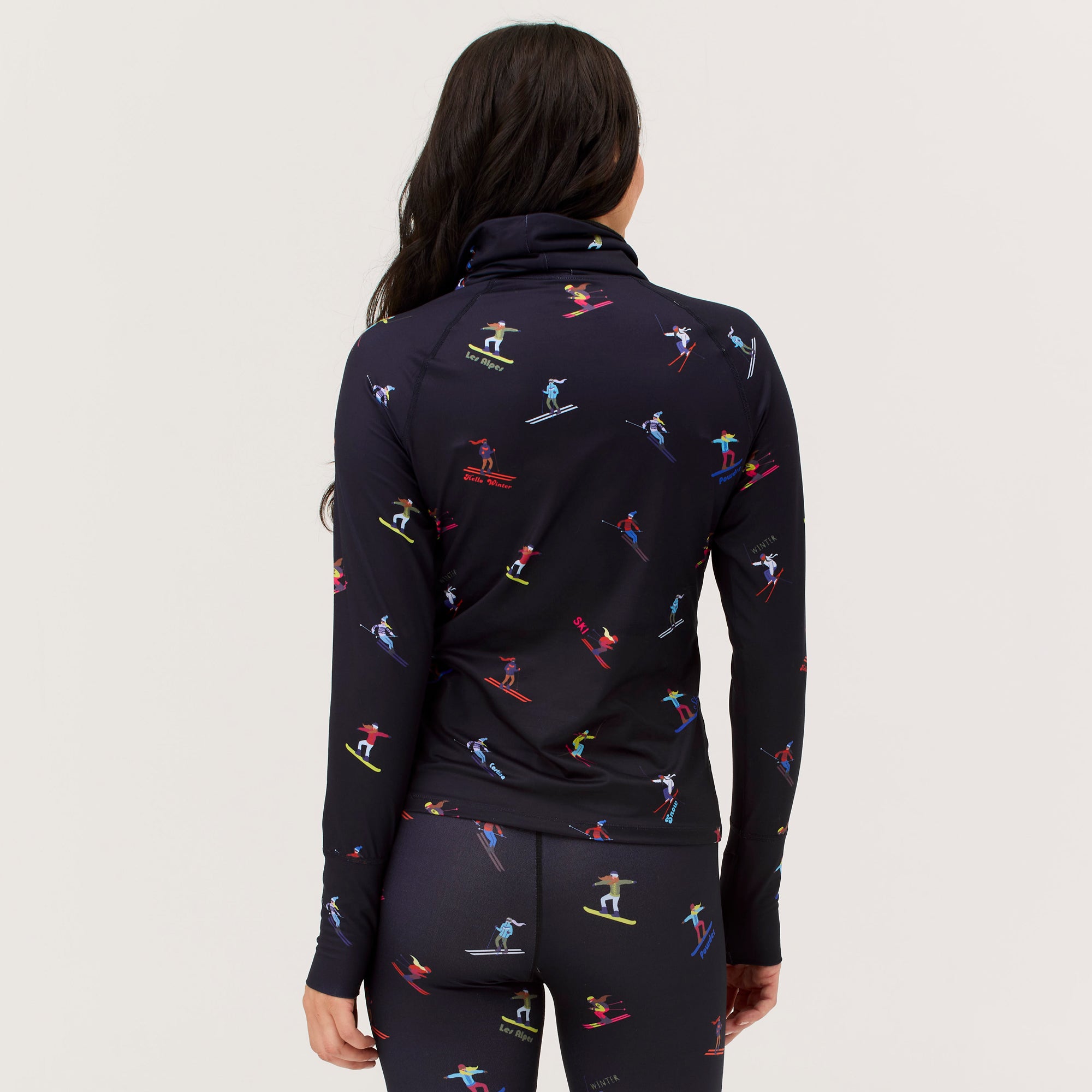 Multi Skiers Turtleneck