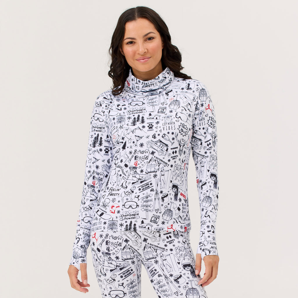 Graffiti Turtleneck