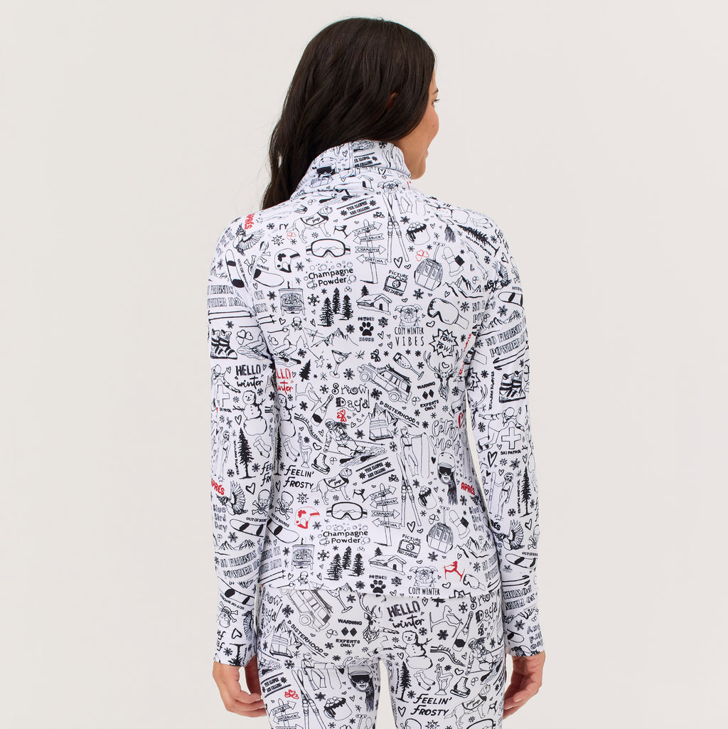 Graffiti Turtleneck