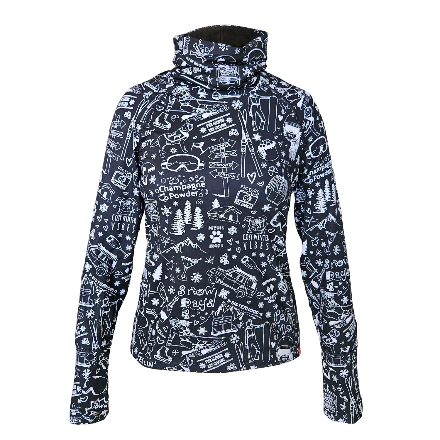 Graffiti Turtleneck