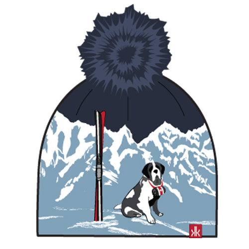 Bernie Illustrated Beanie