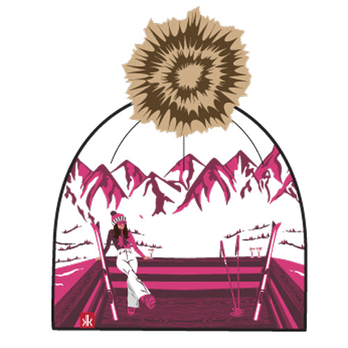 Apres Anyone Illustrated Beanie
