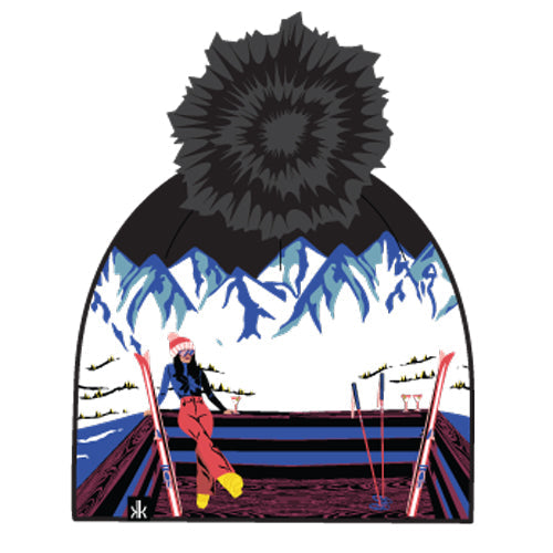 Bernie Illustrated Beanie